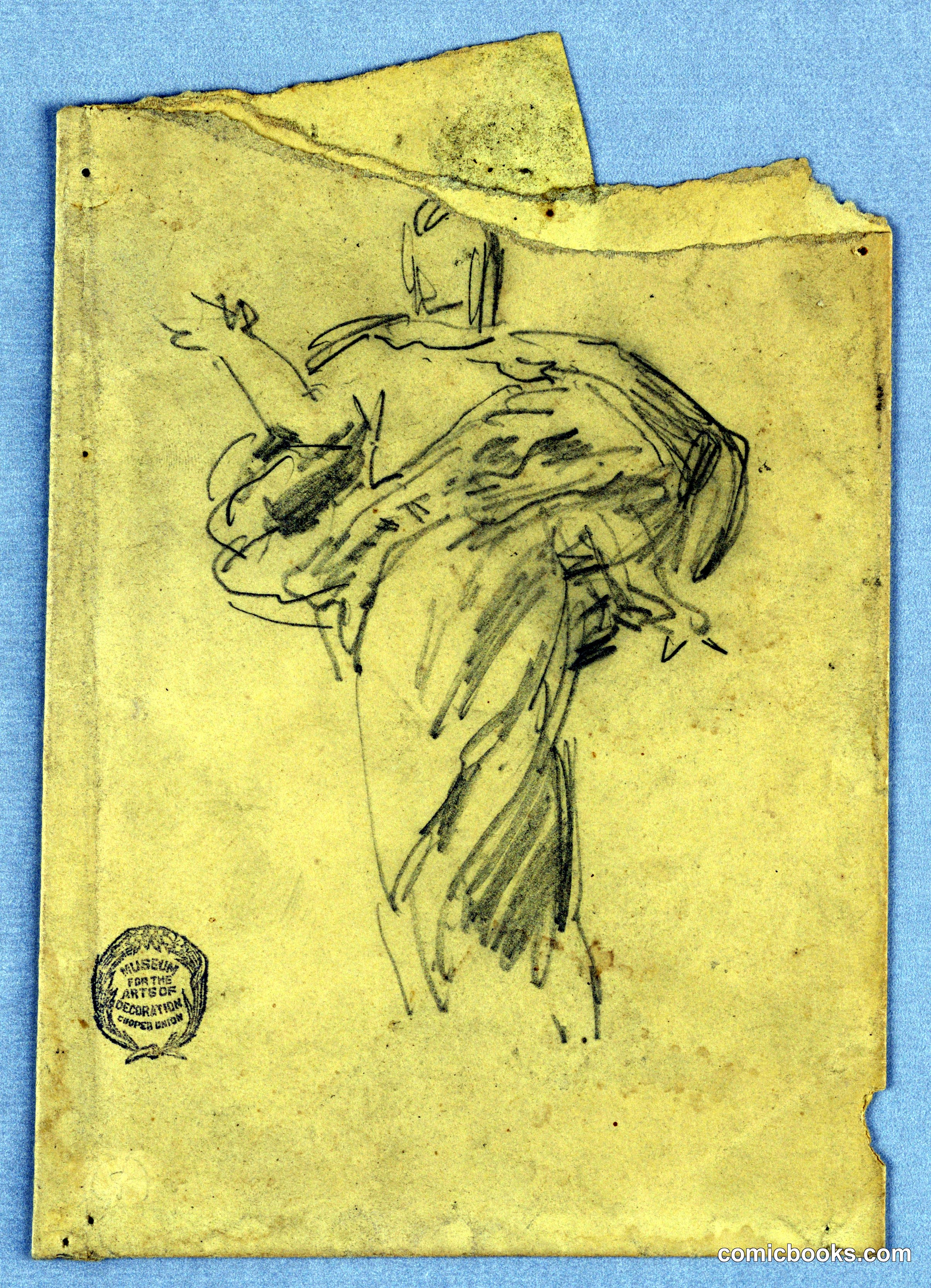 Study for Christ, Chancel of St. Bartholomew, New York