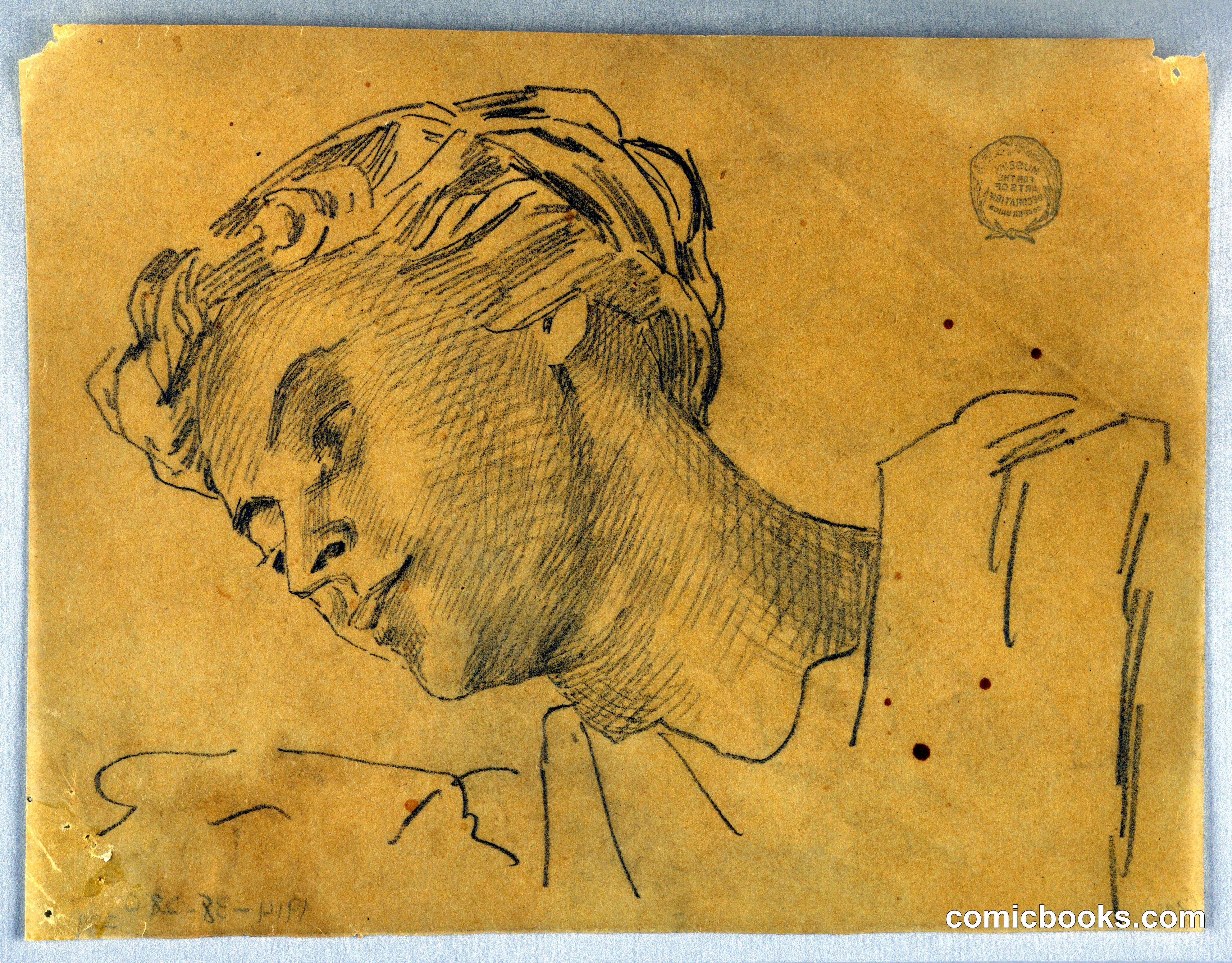 Sketch of a Woman's Head