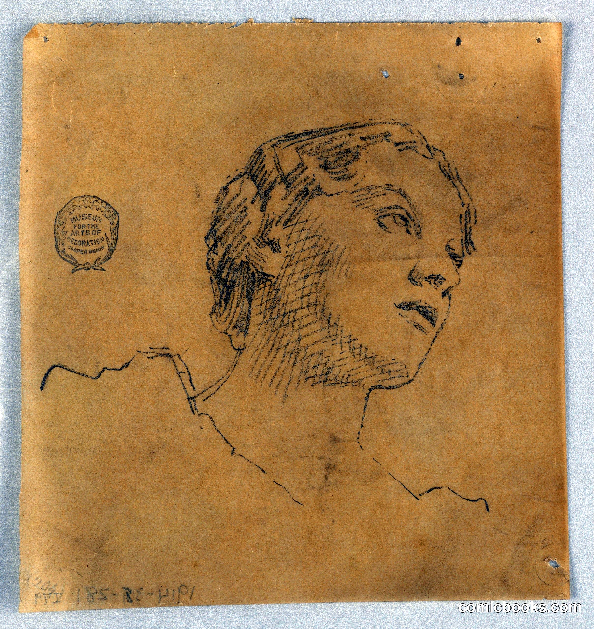 Sketch of a Woman's Head