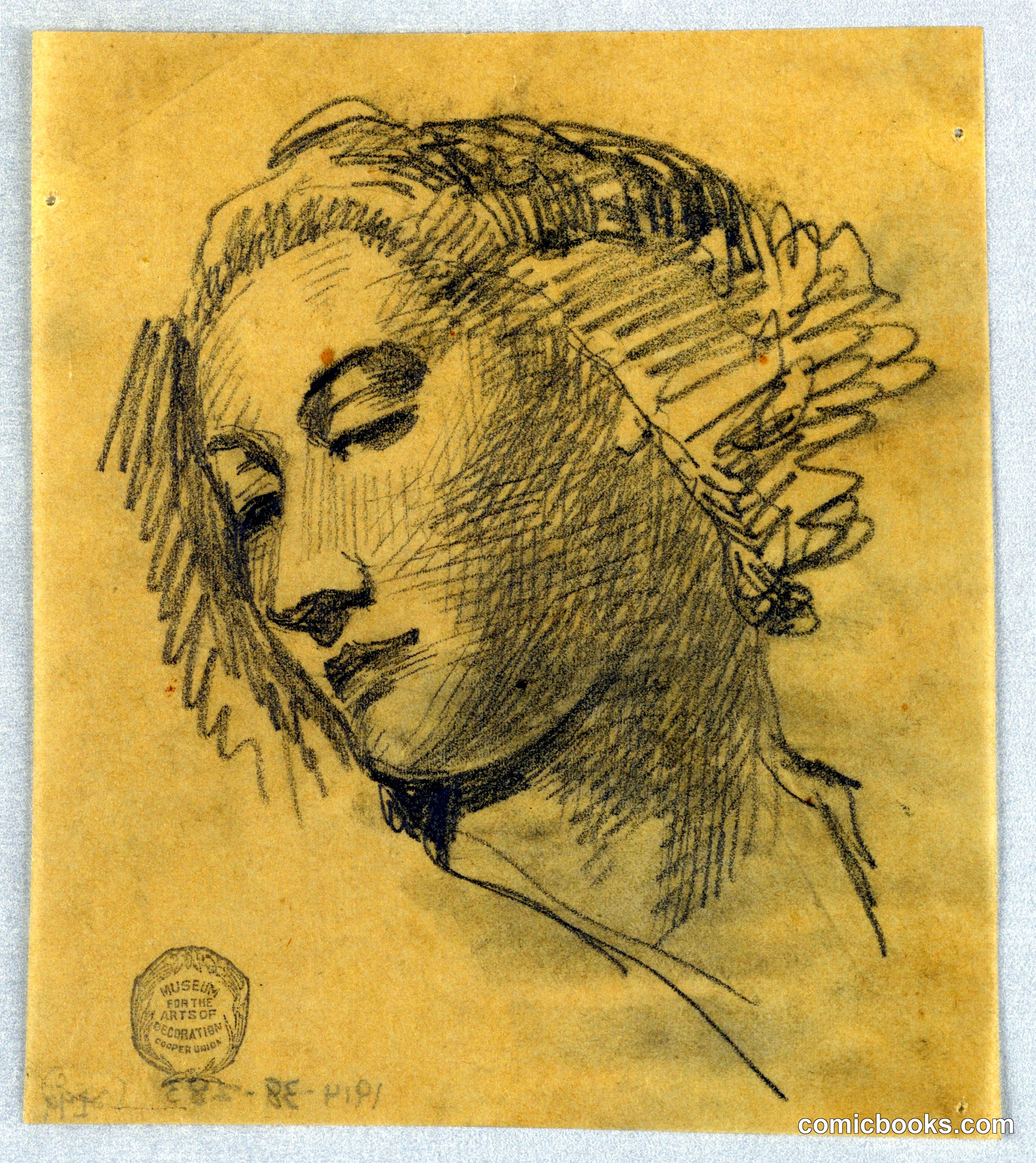 Sketch of a Woman's Head