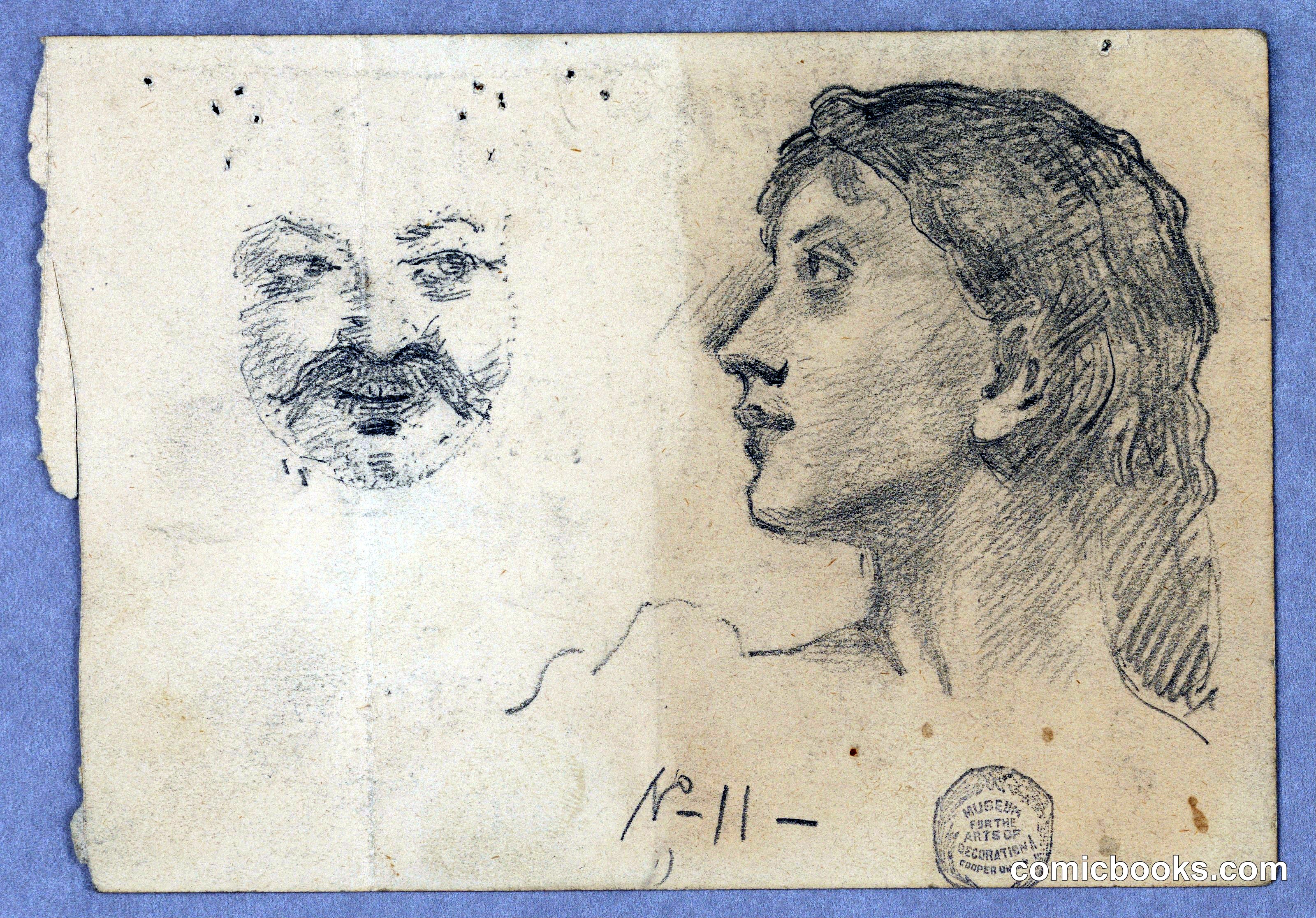 Study Sketches: Head and Profile