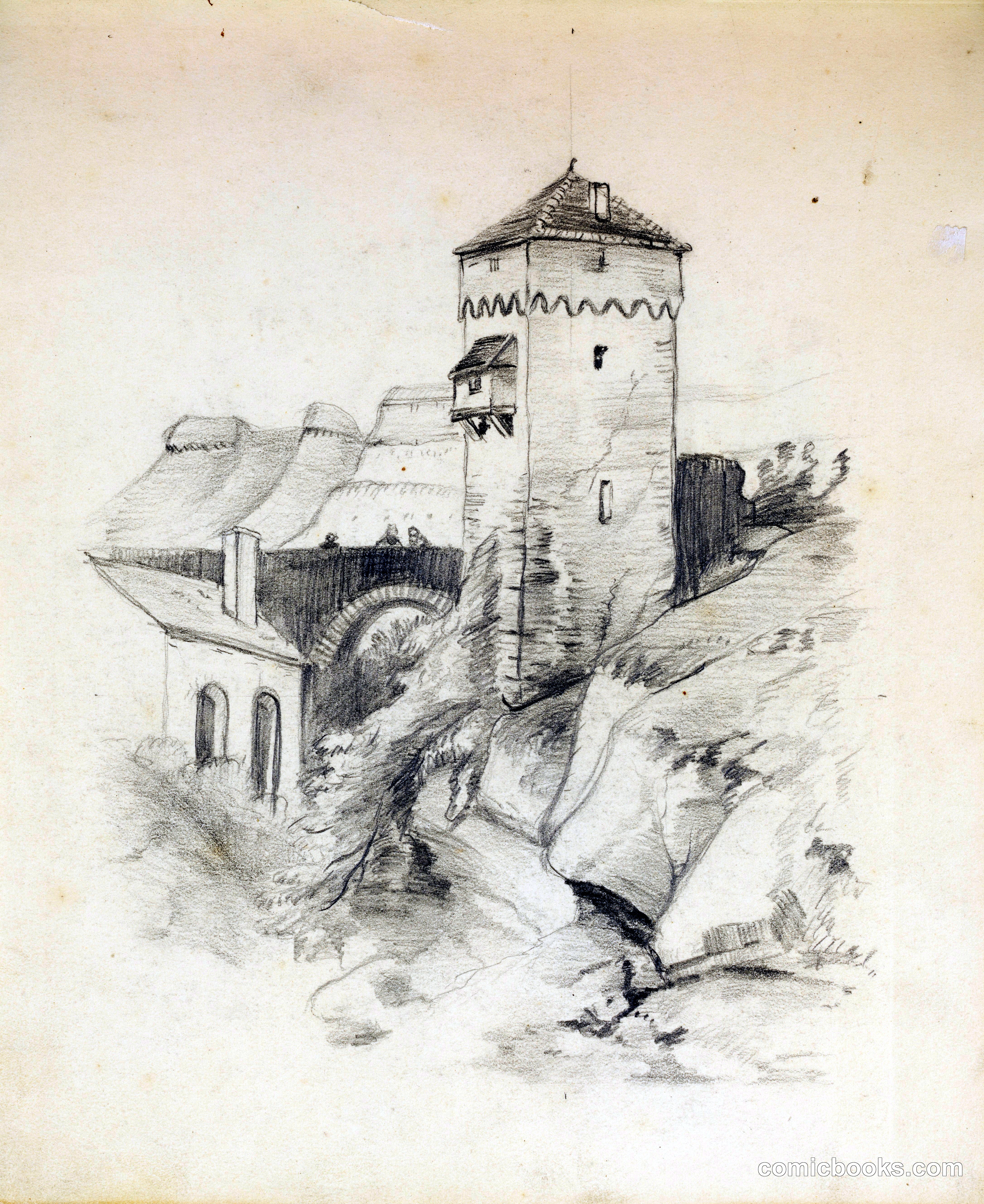Tower in a Village