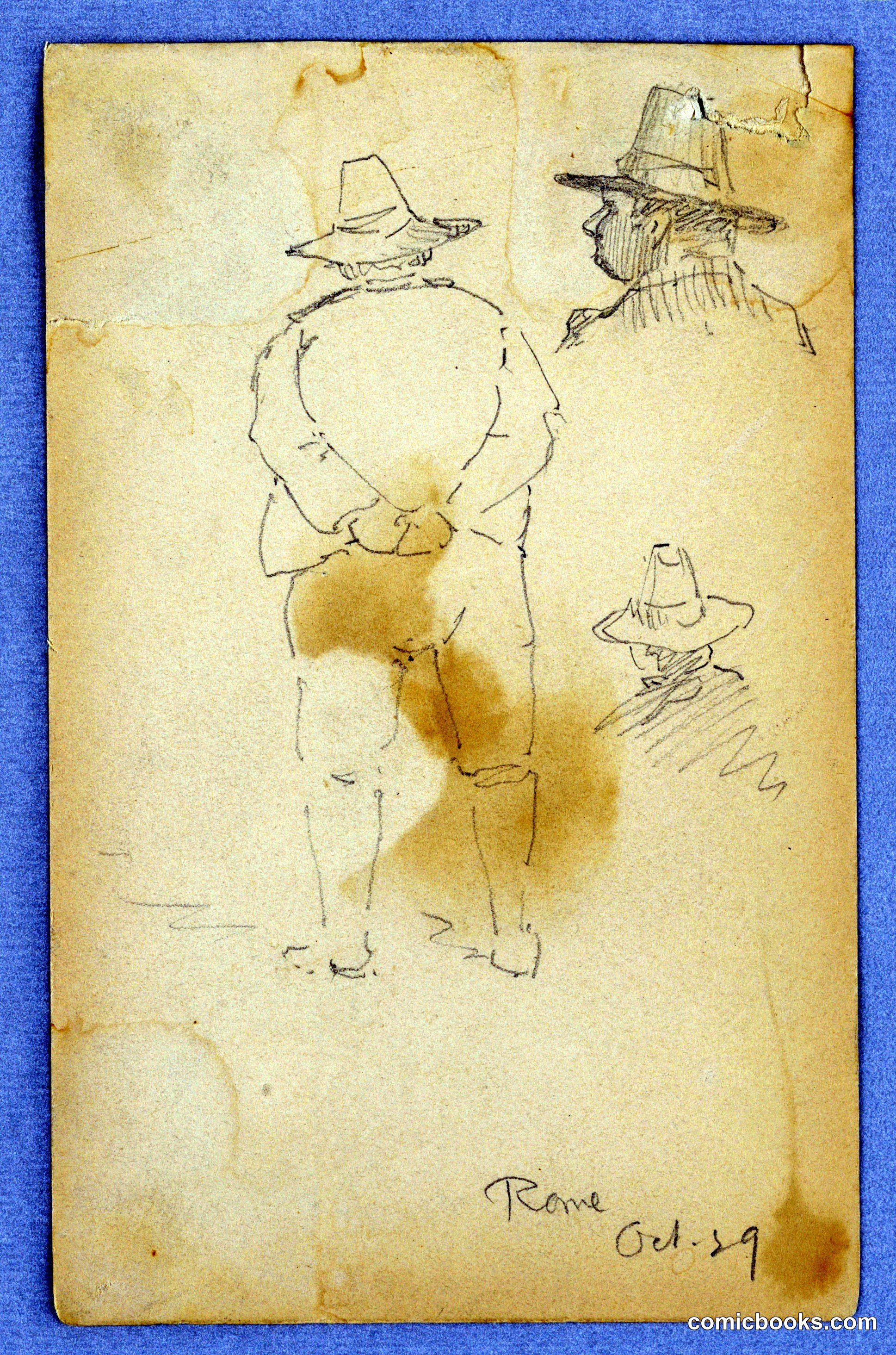 Sketches of a Man, Rome