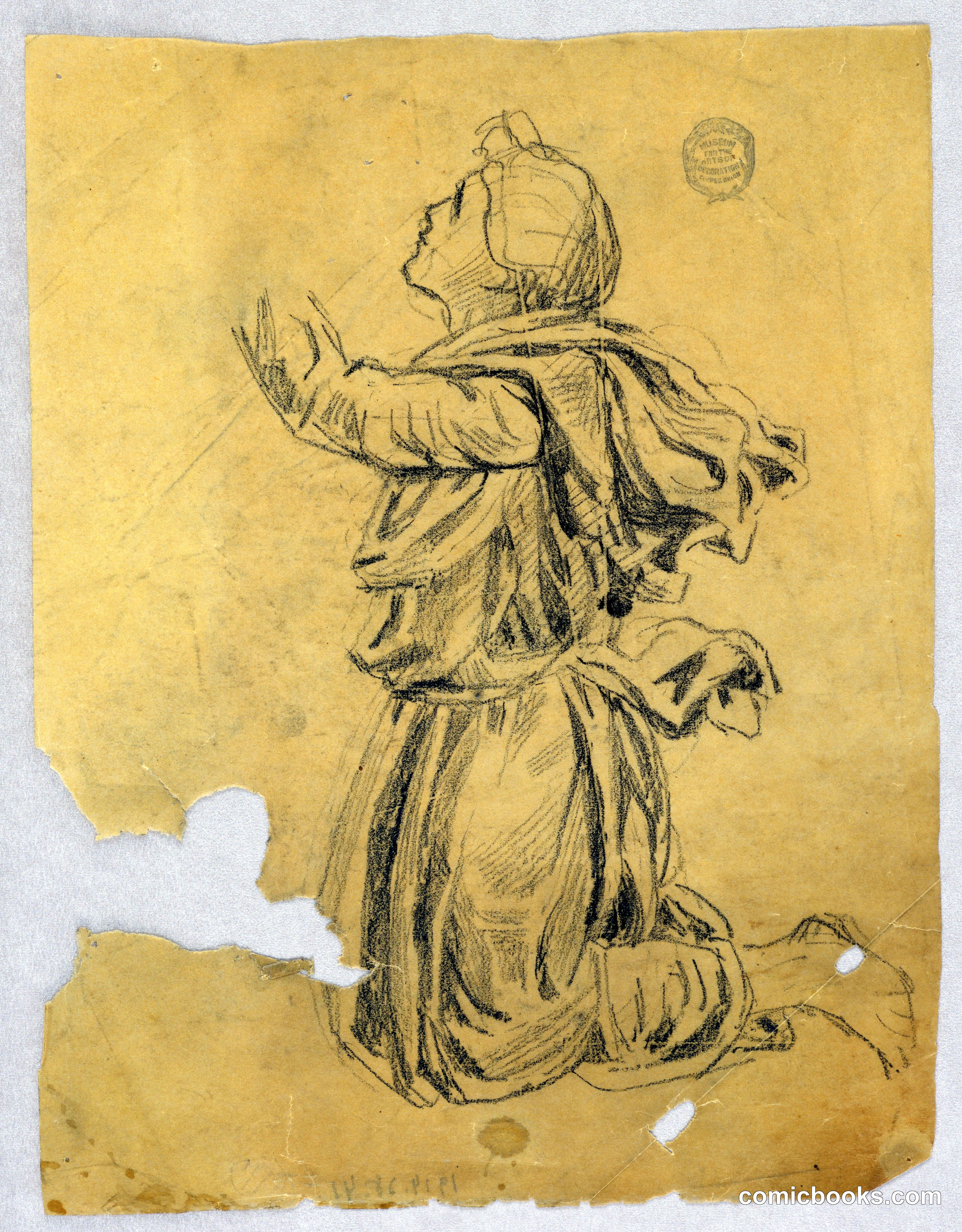 Study for a Kneeling Woman