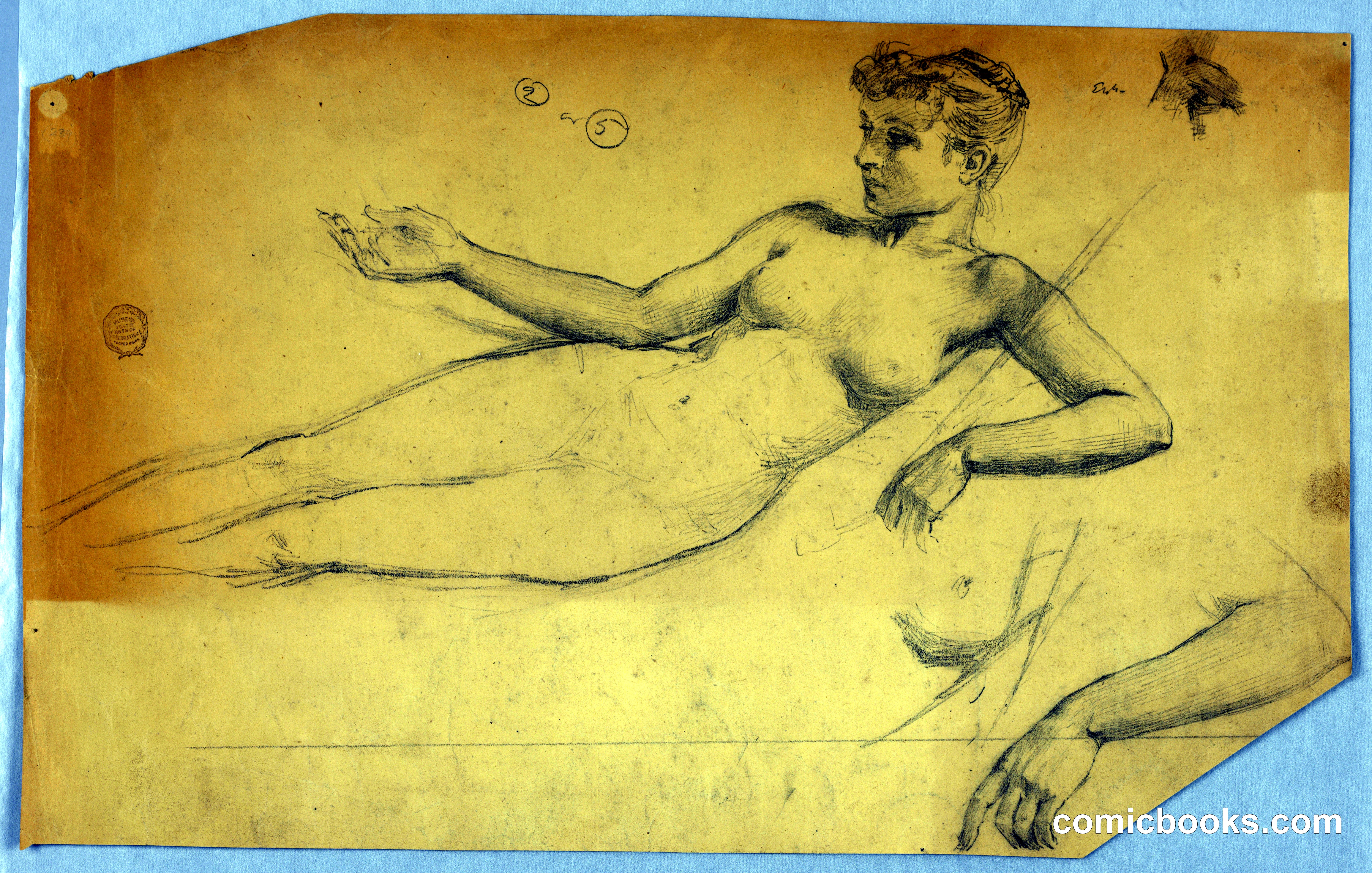 Study of Nude Figure