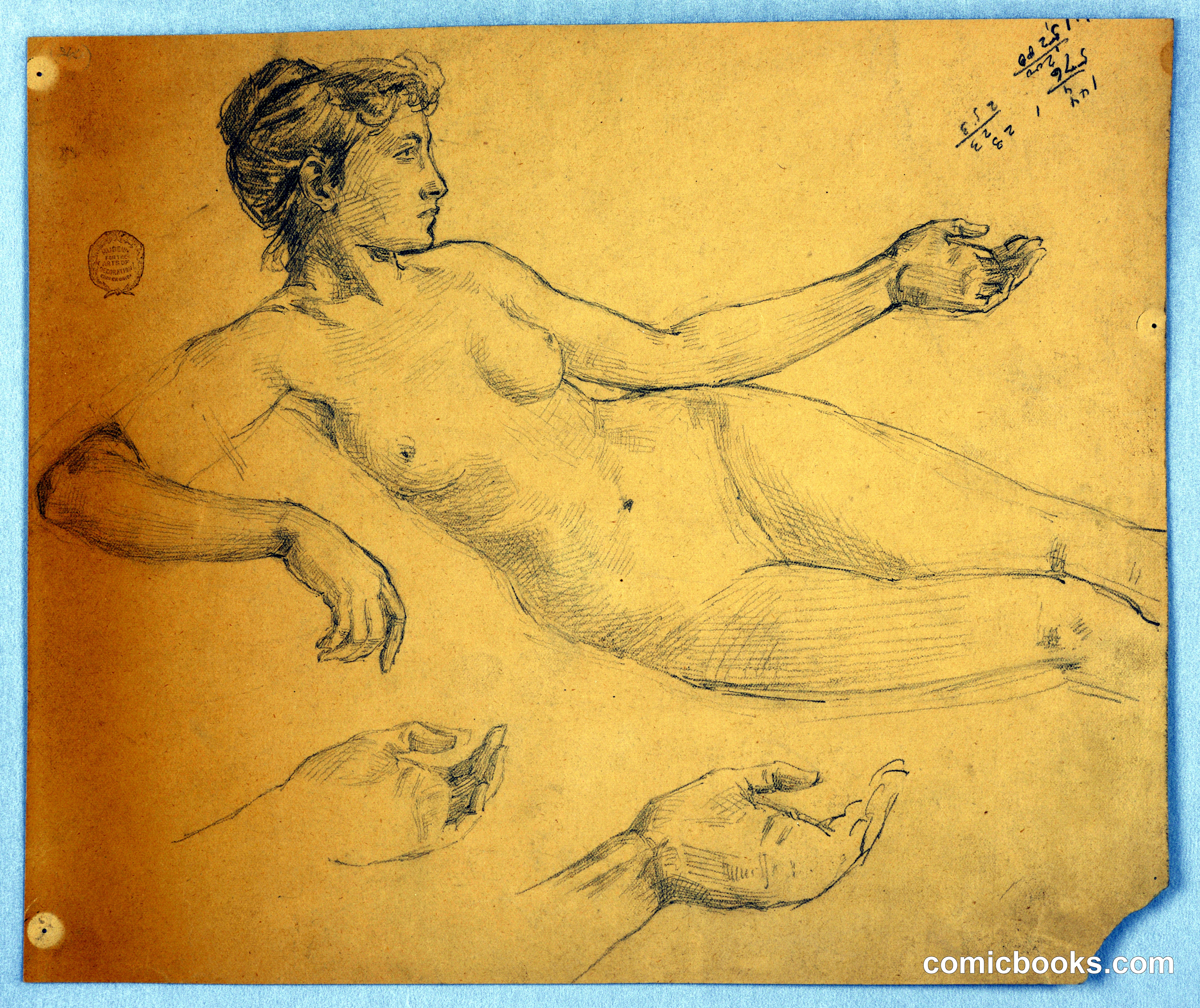 Study of Nude Figure