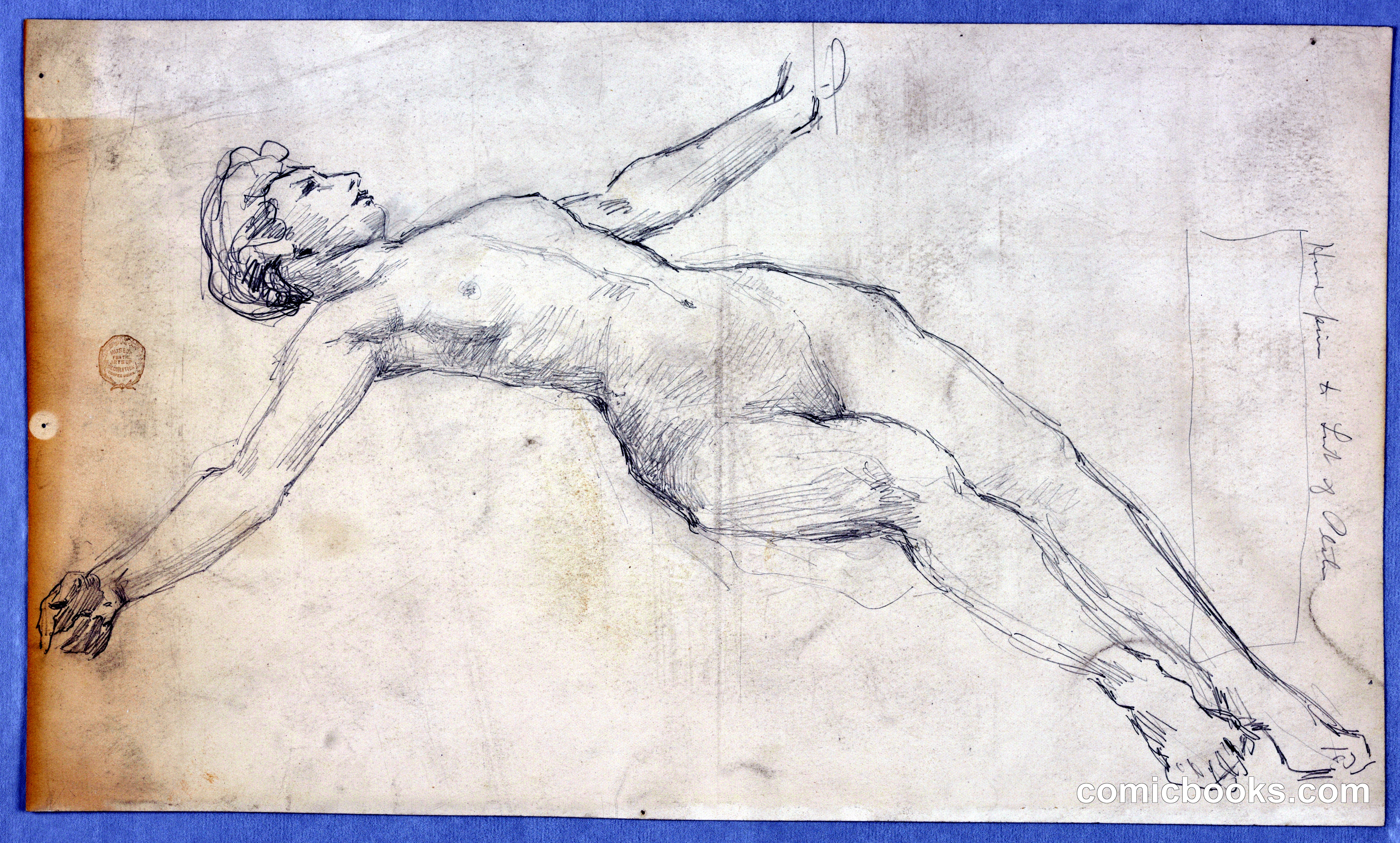 Study for 'Diana and Her Attendants among the Constellations'