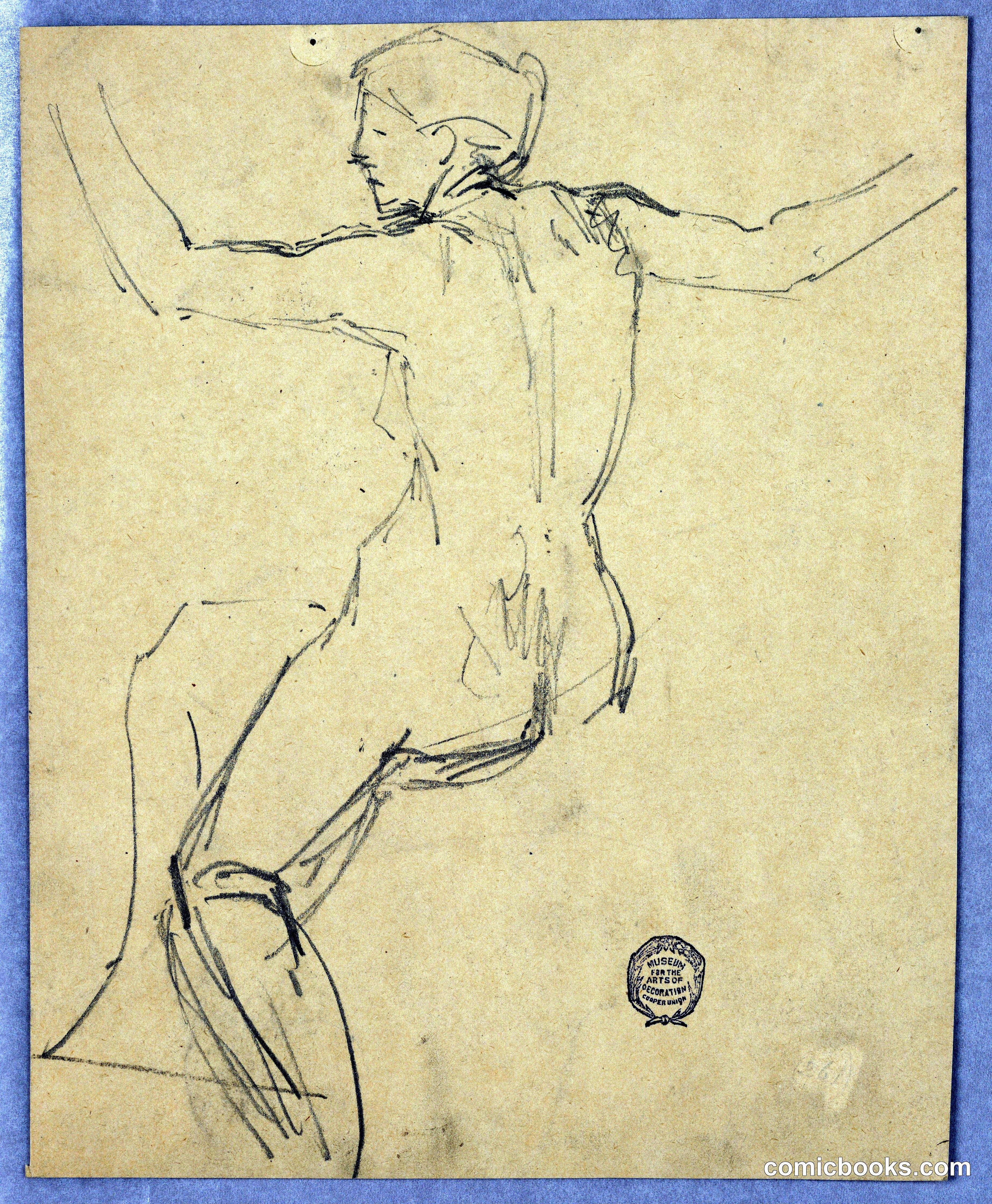 Study of a Nude Figure