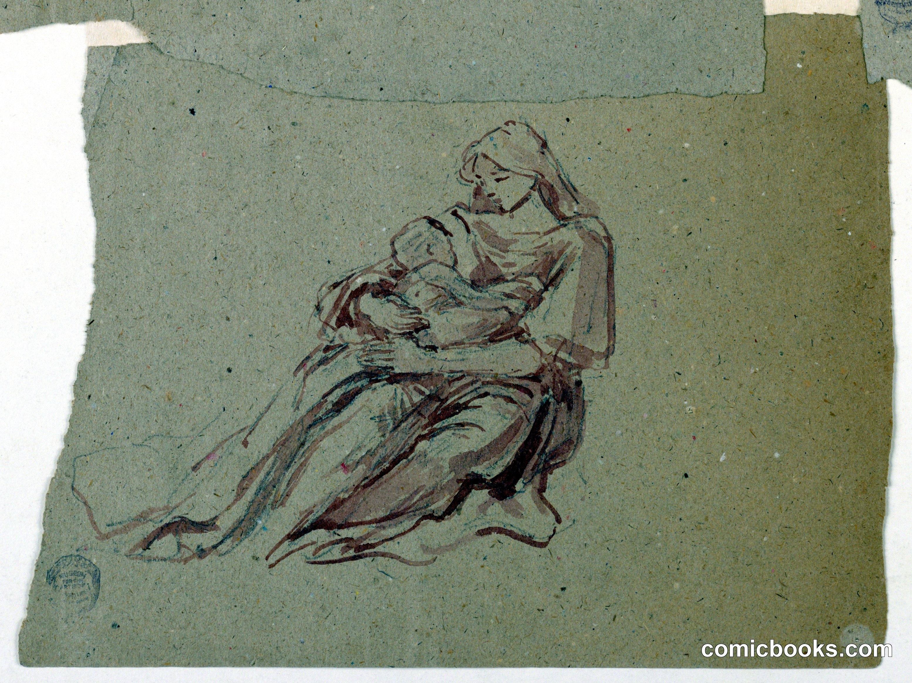 Study for "Charity," St. Bartholomew's Church