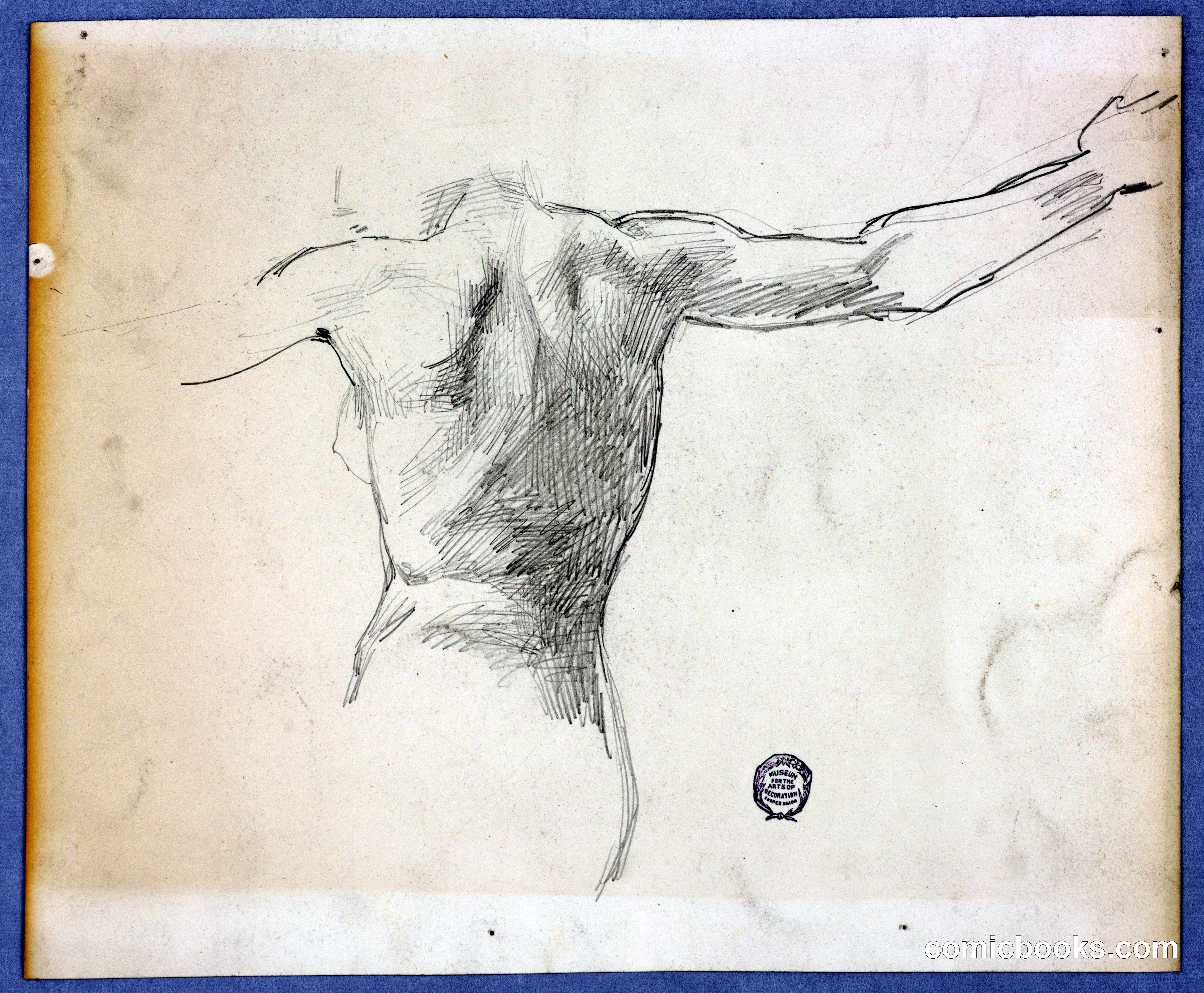 Study for "Diana and Her Attendants among the Constellations"