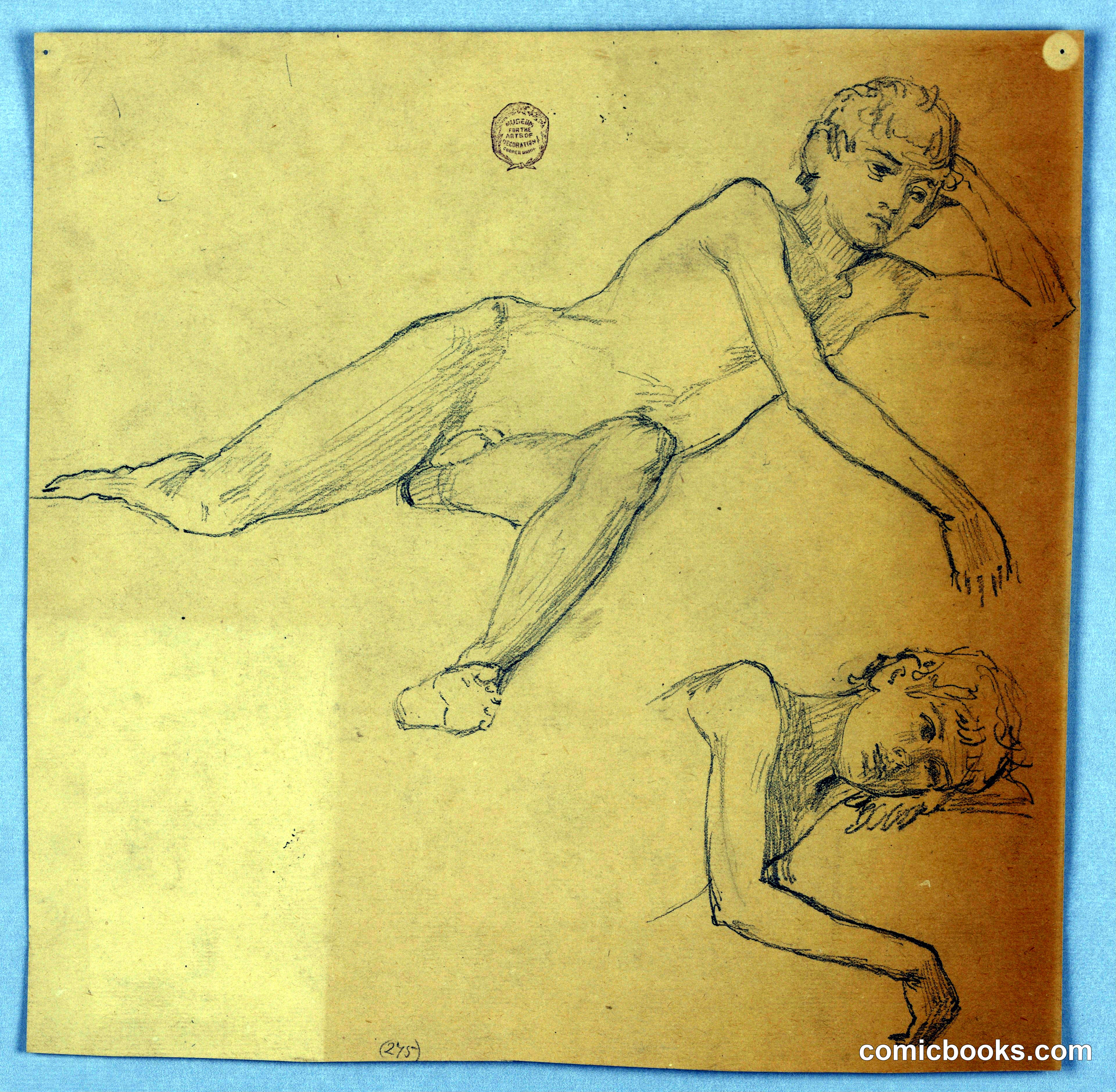 Studies of Nude Figure