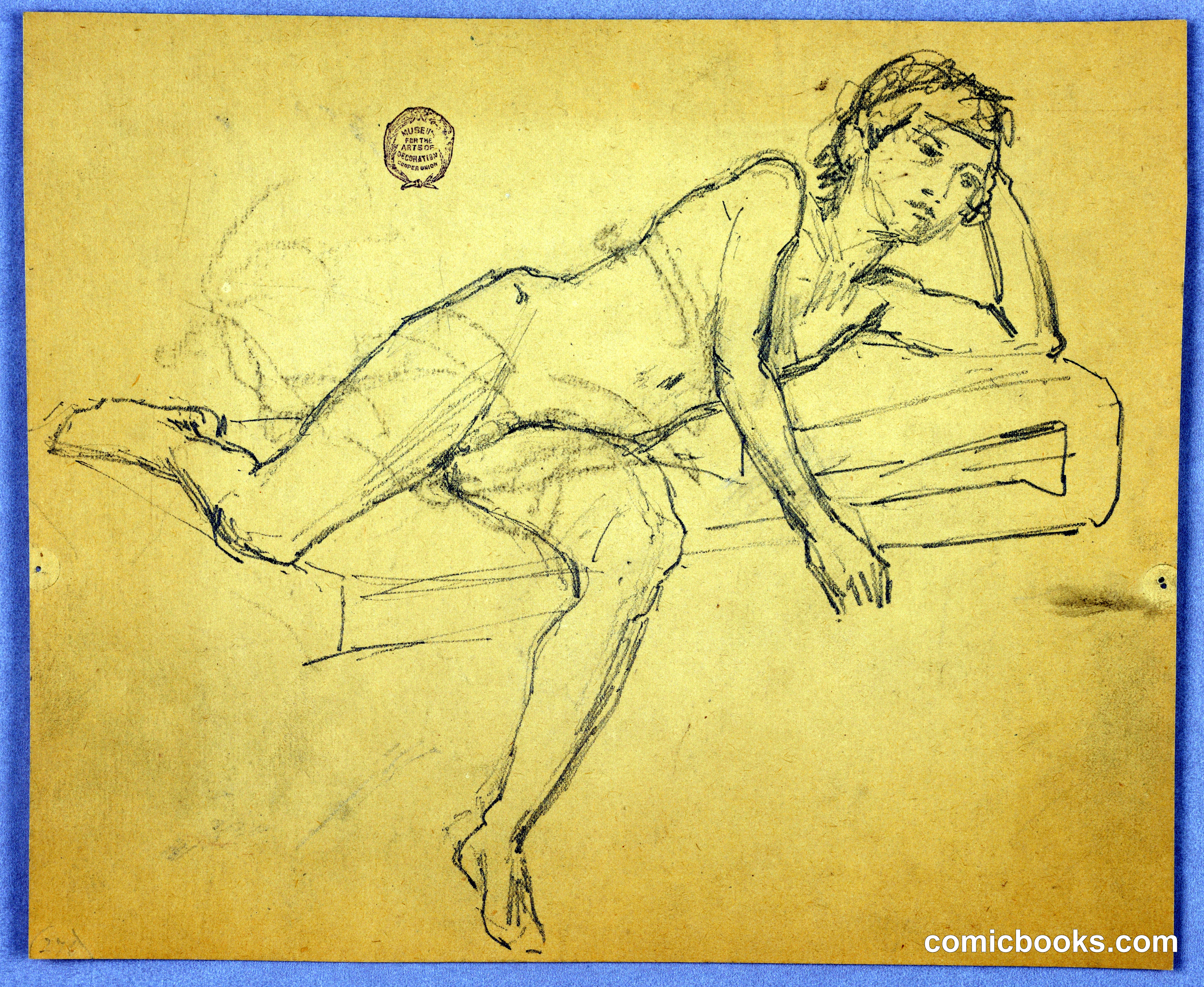 Study of Nude Figure