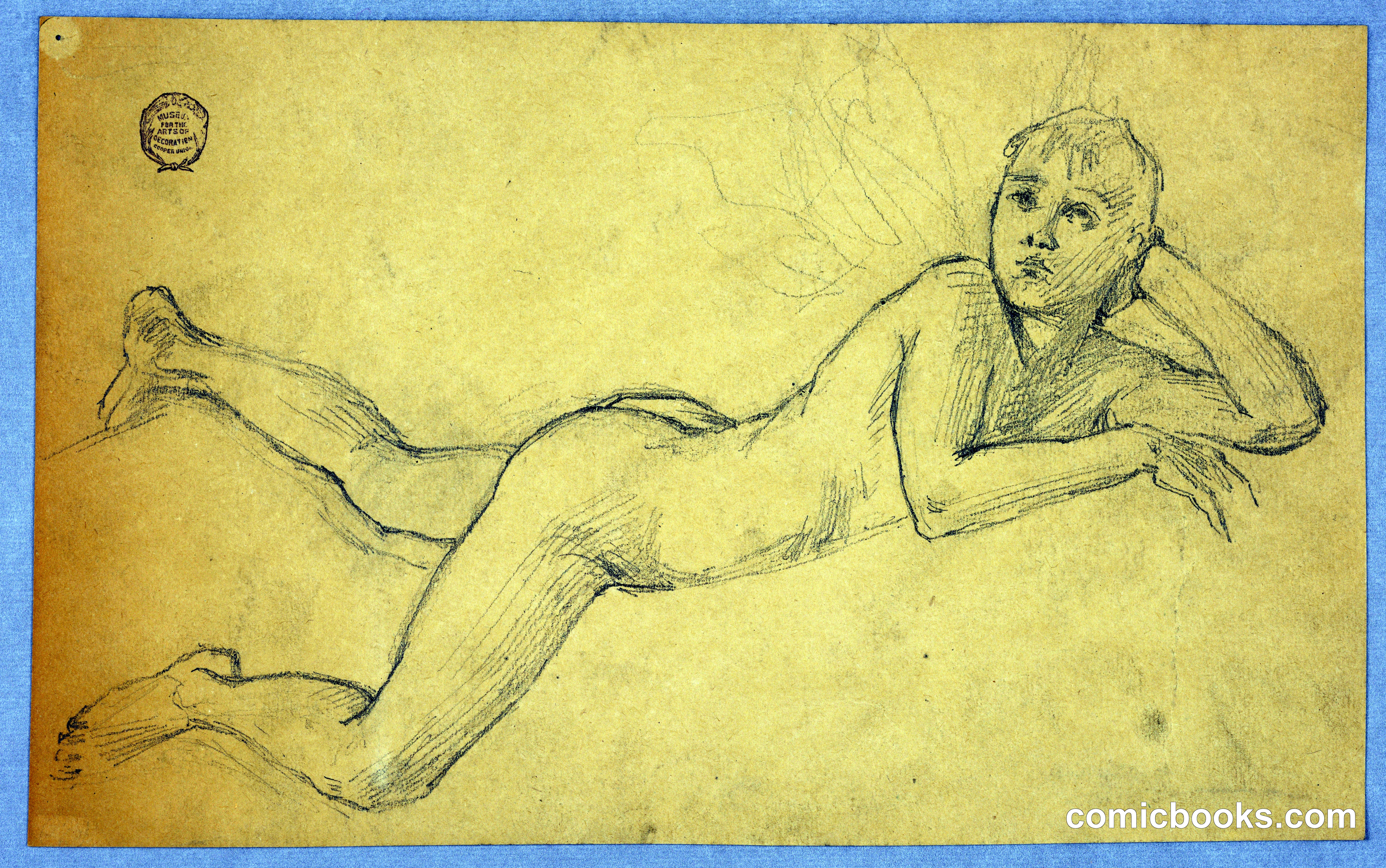 Study of Nude Figure