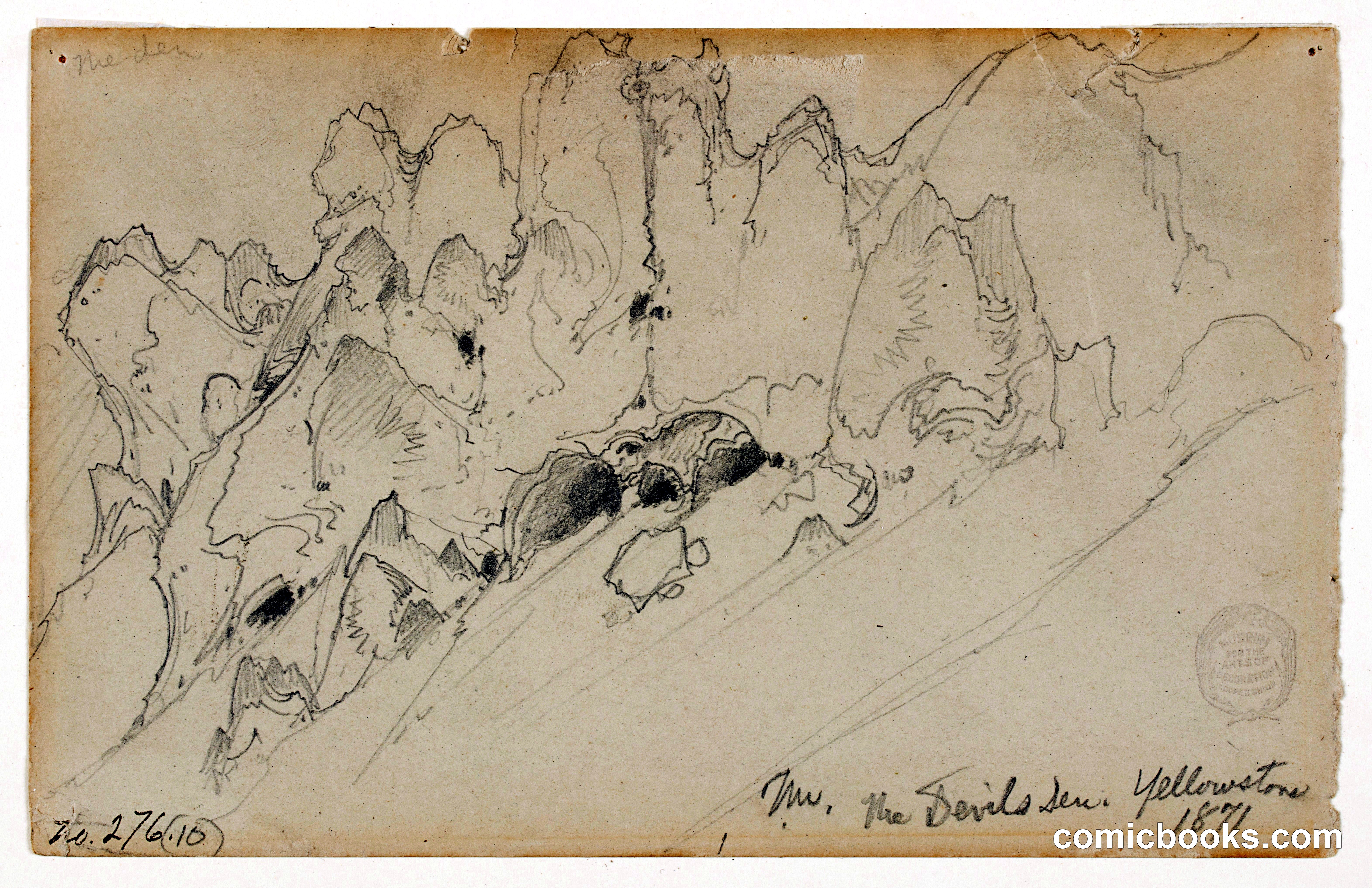 The Devil's Den, Yellowstone