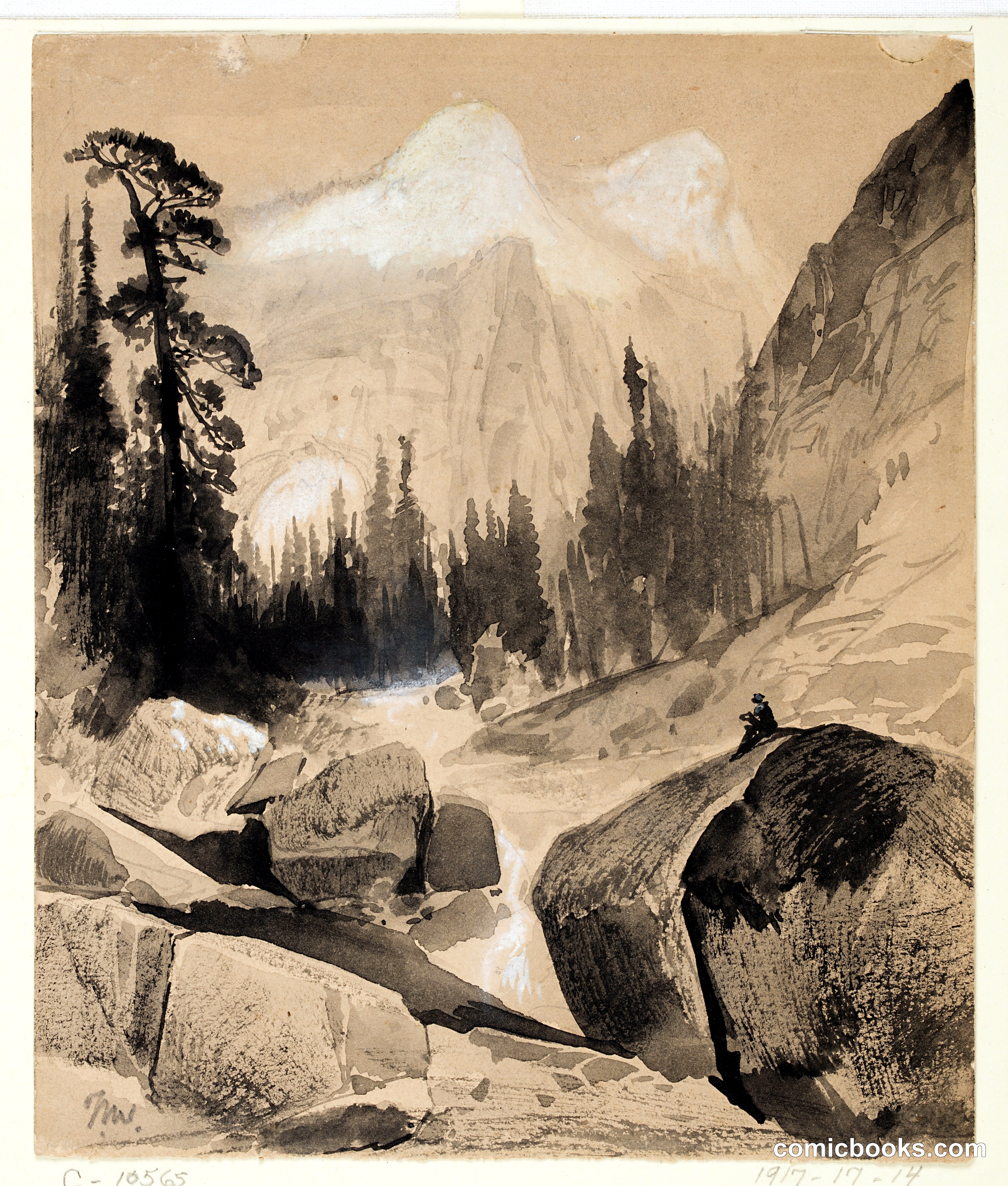 The North Dome, Yosemite, California