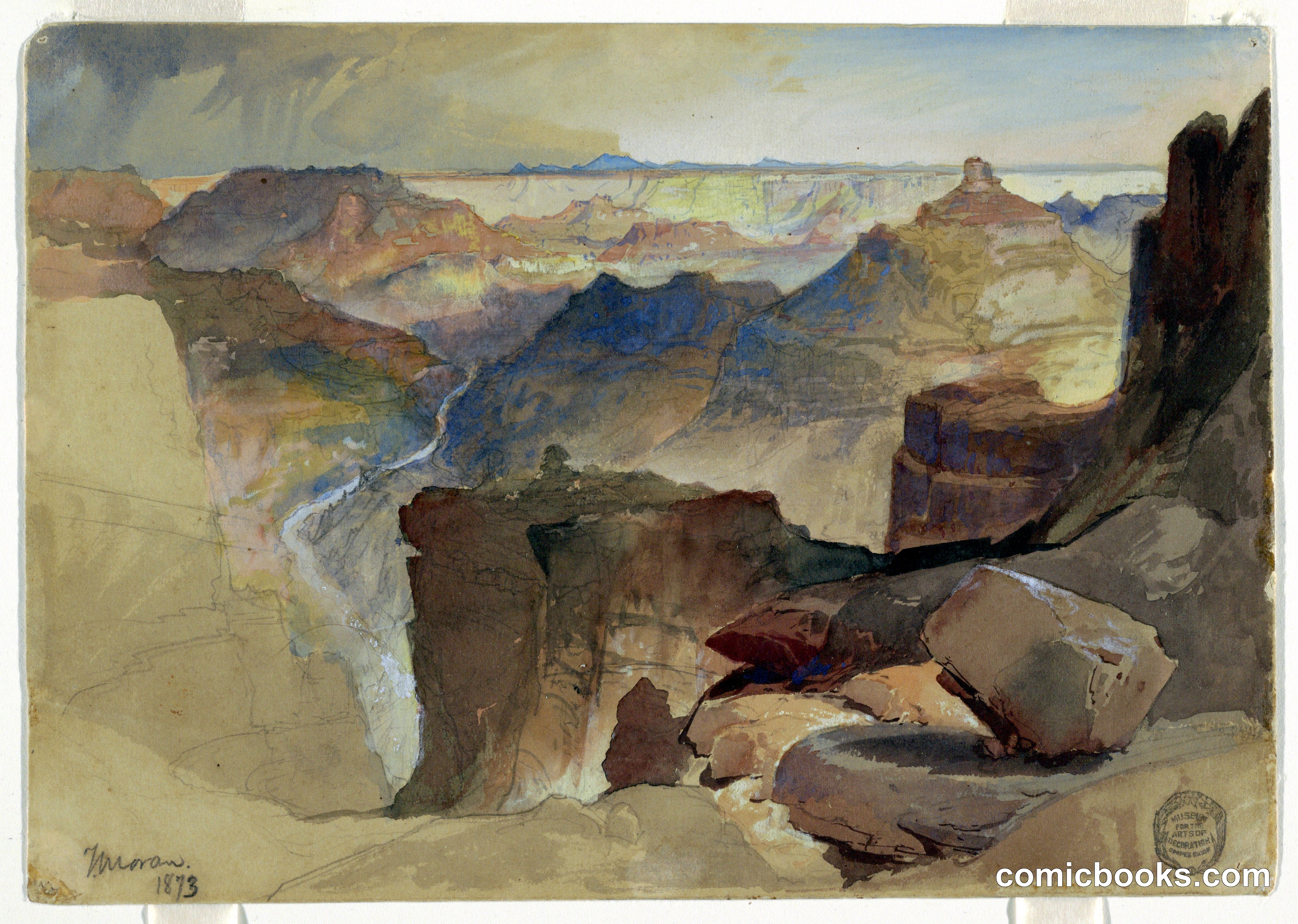 View from Powell's Plateau, Grand Canyon, Colorado
