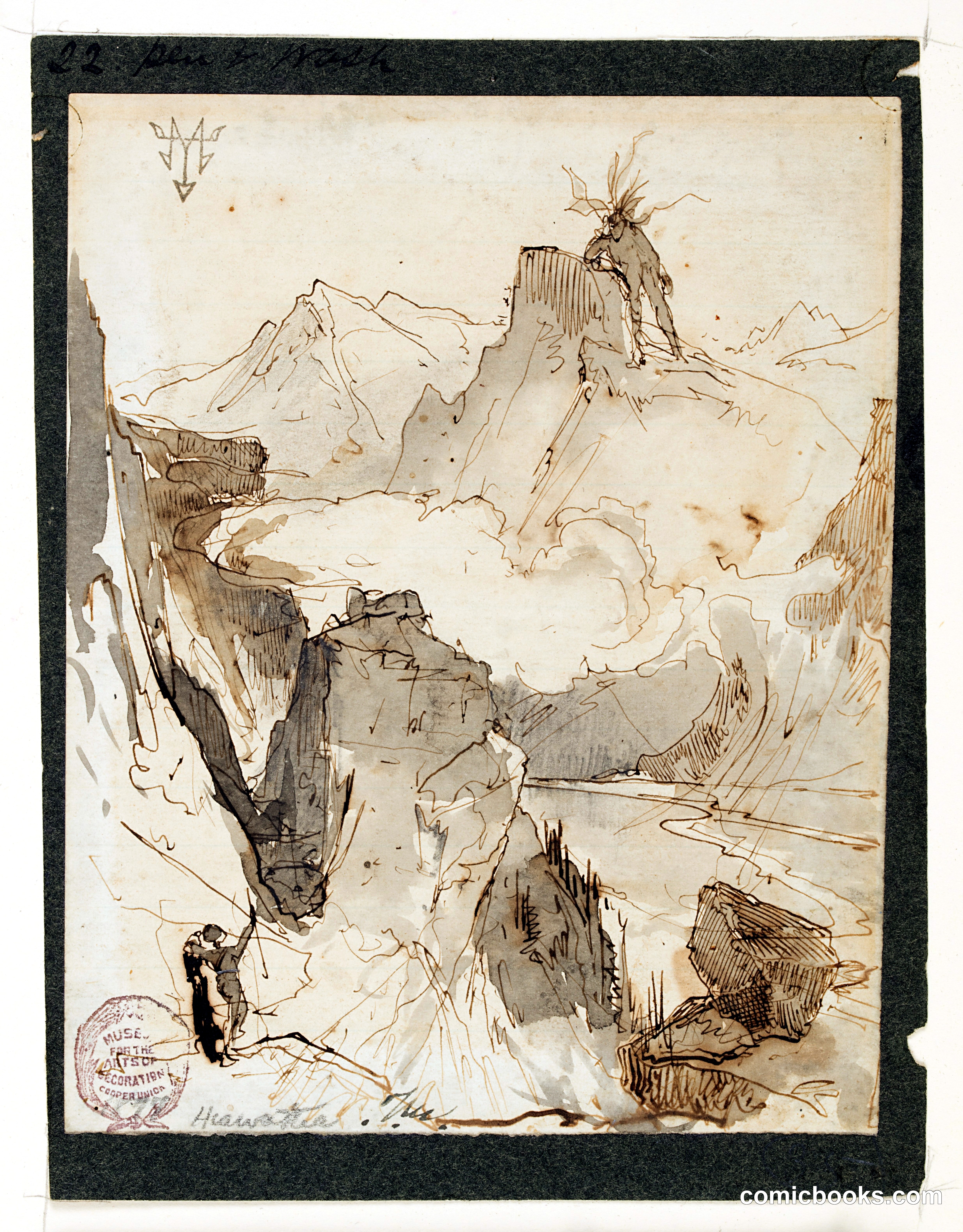 Hiawatha Sees Mudjekeewis