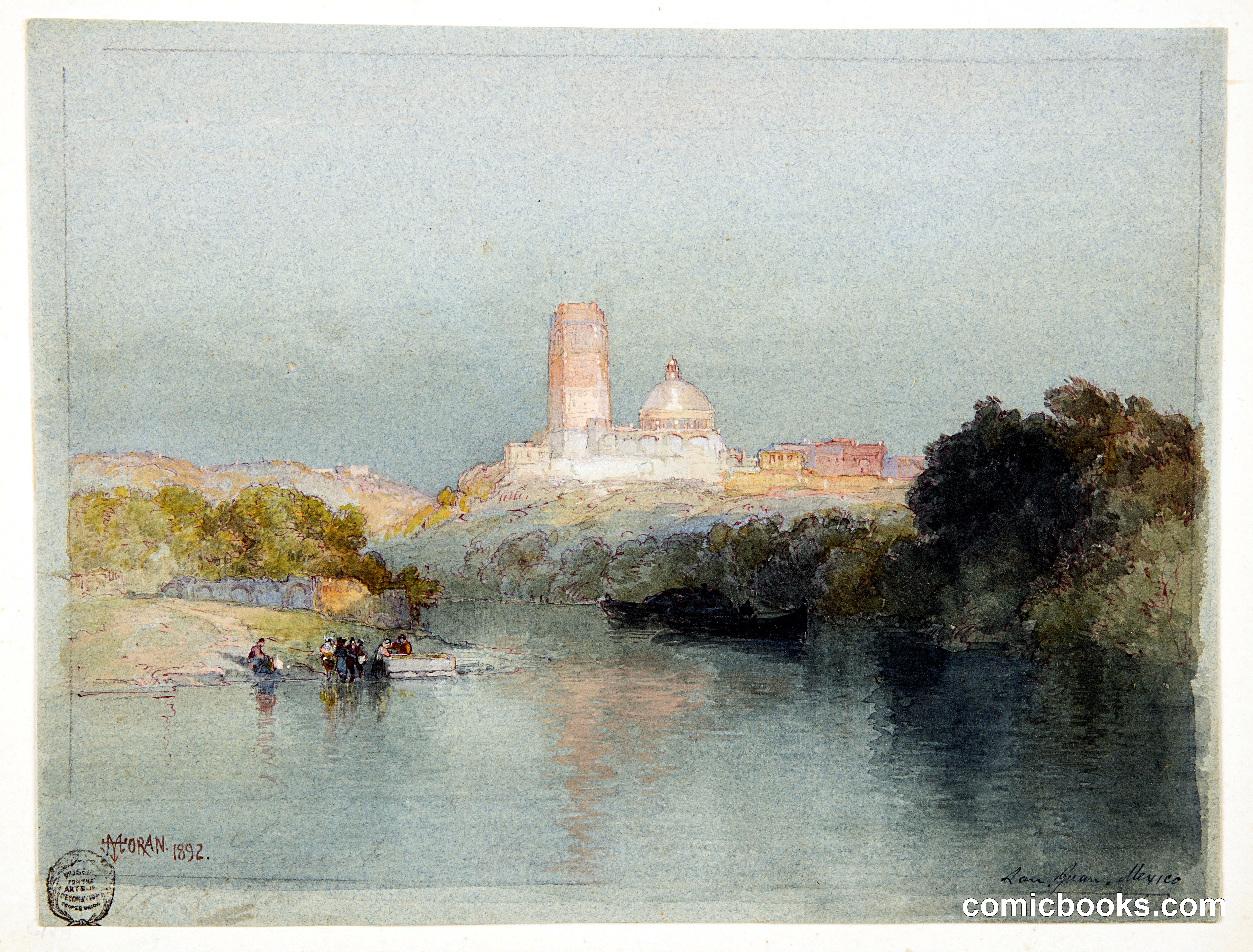 Hacienda on the Lerma River, San Juan, Mexico