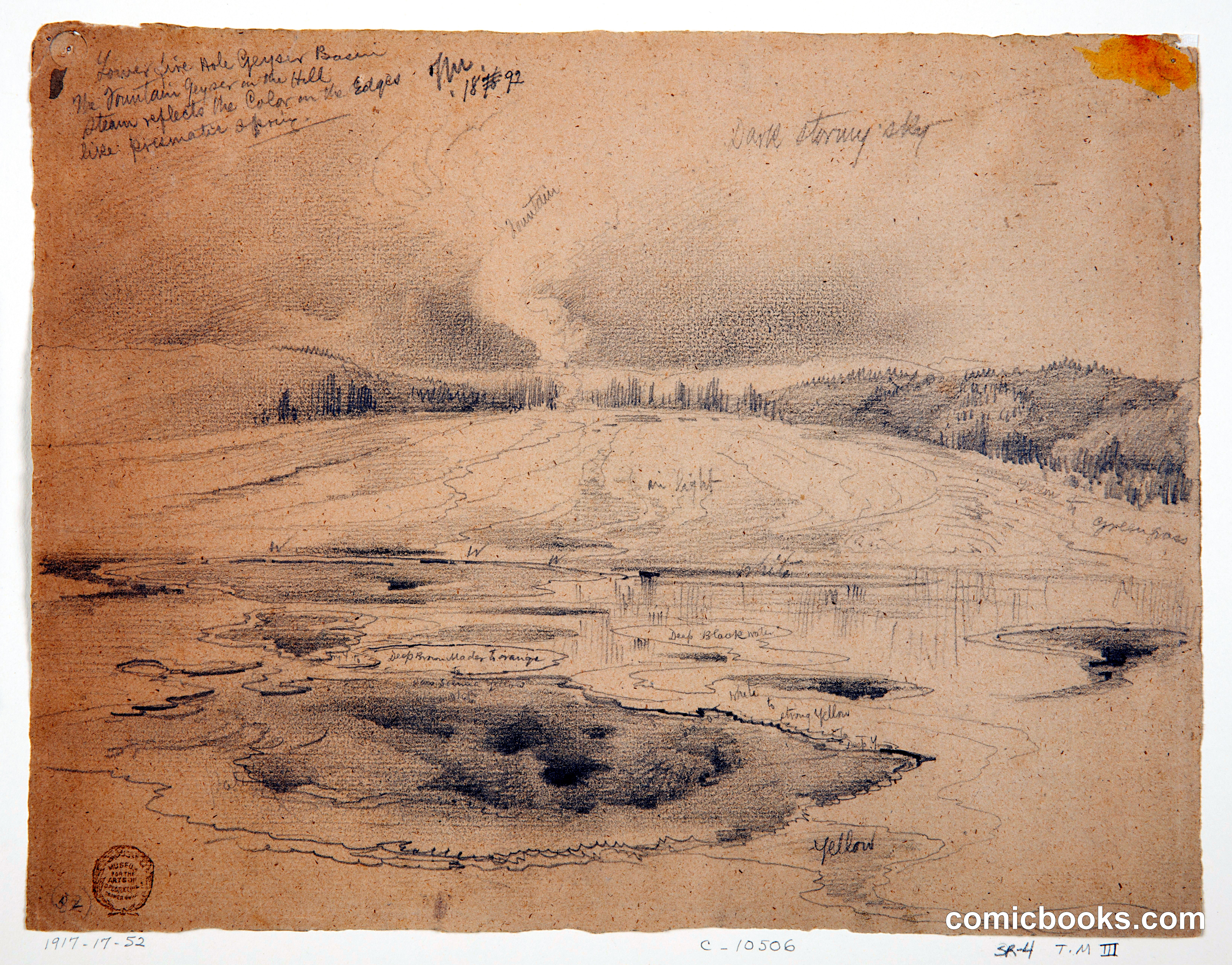Lower Fire Hole, Geyser Basin, Yellowstone