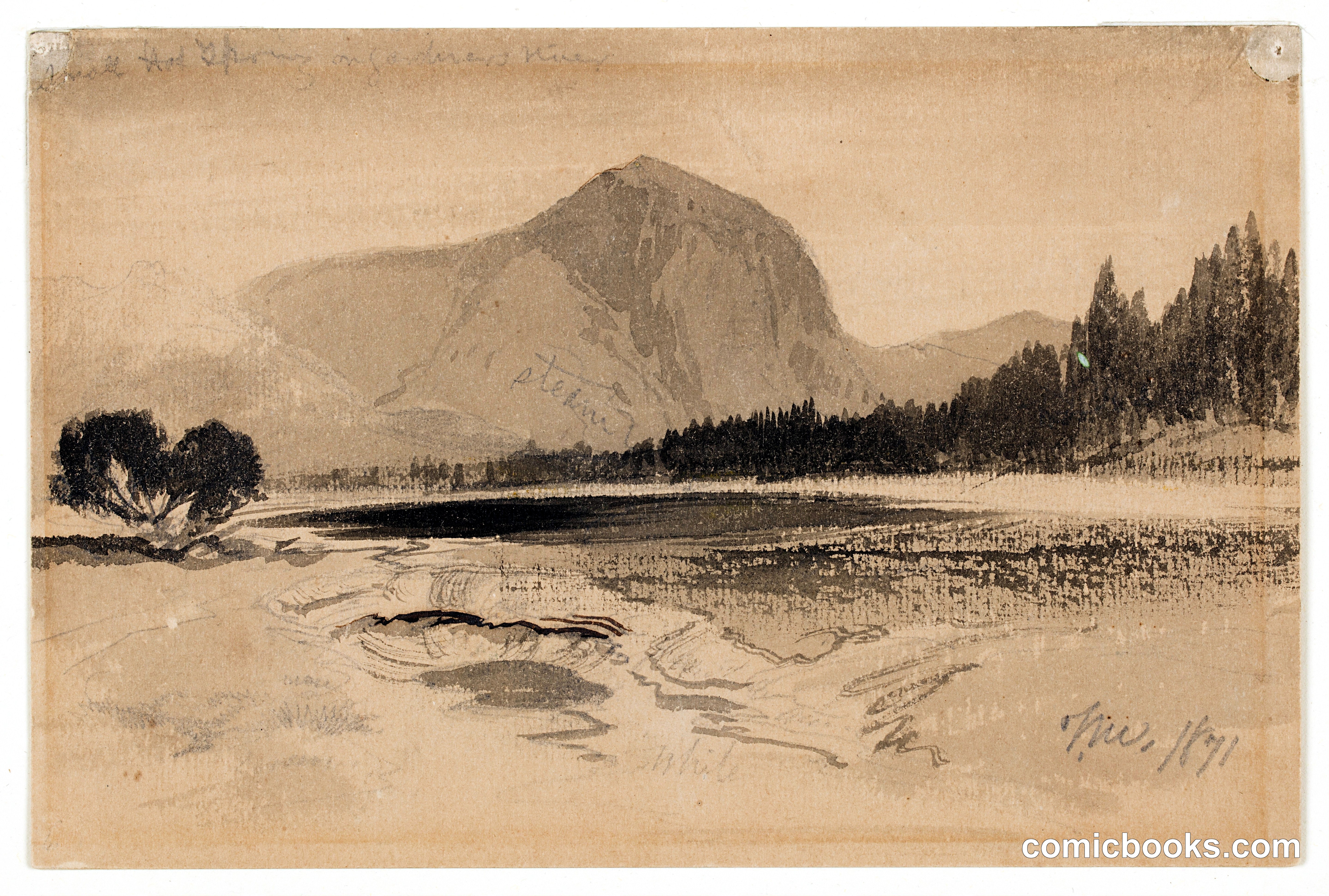 Hot Spring on Gardener's River