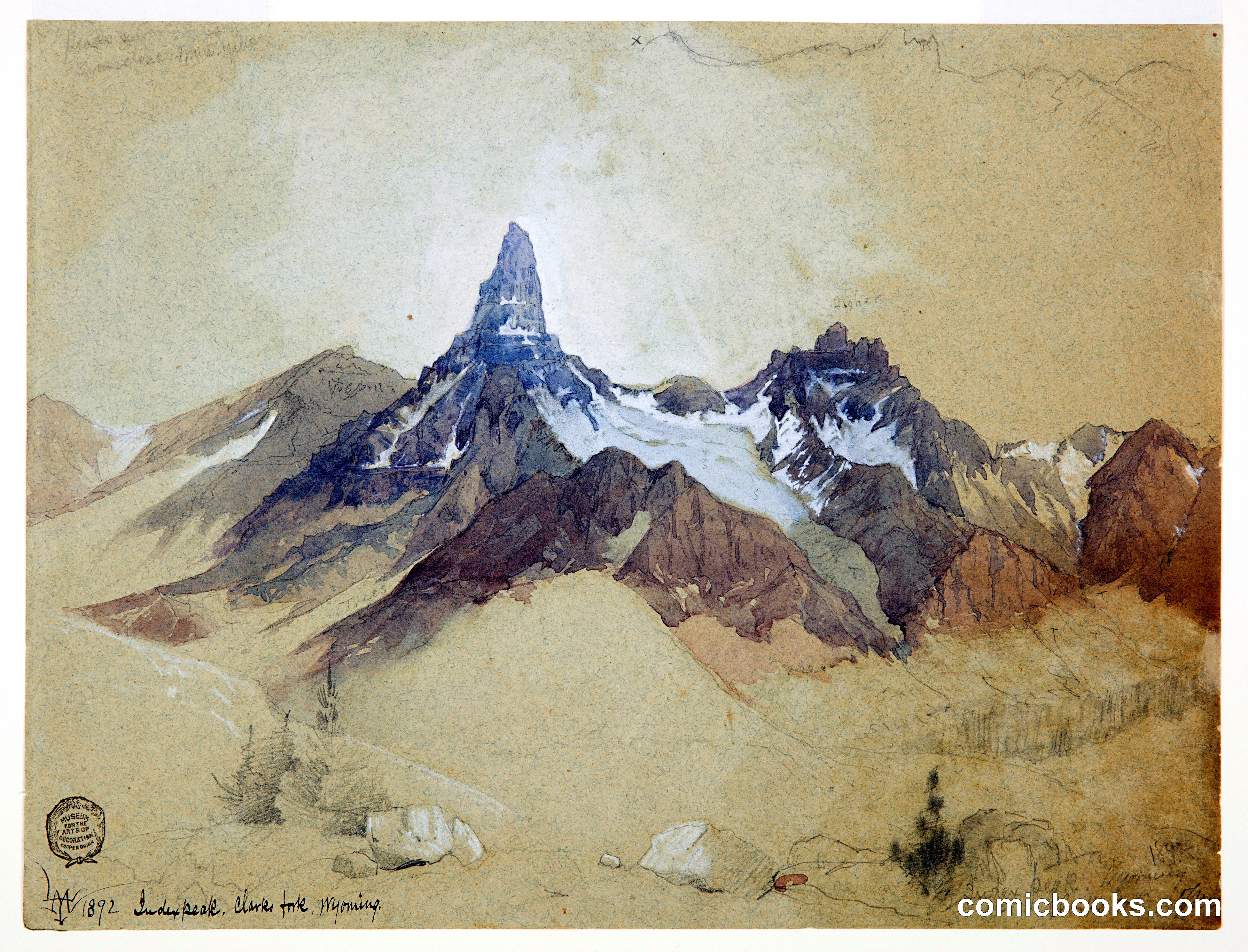 Index Peak, Clarks Fork, Wyoming
