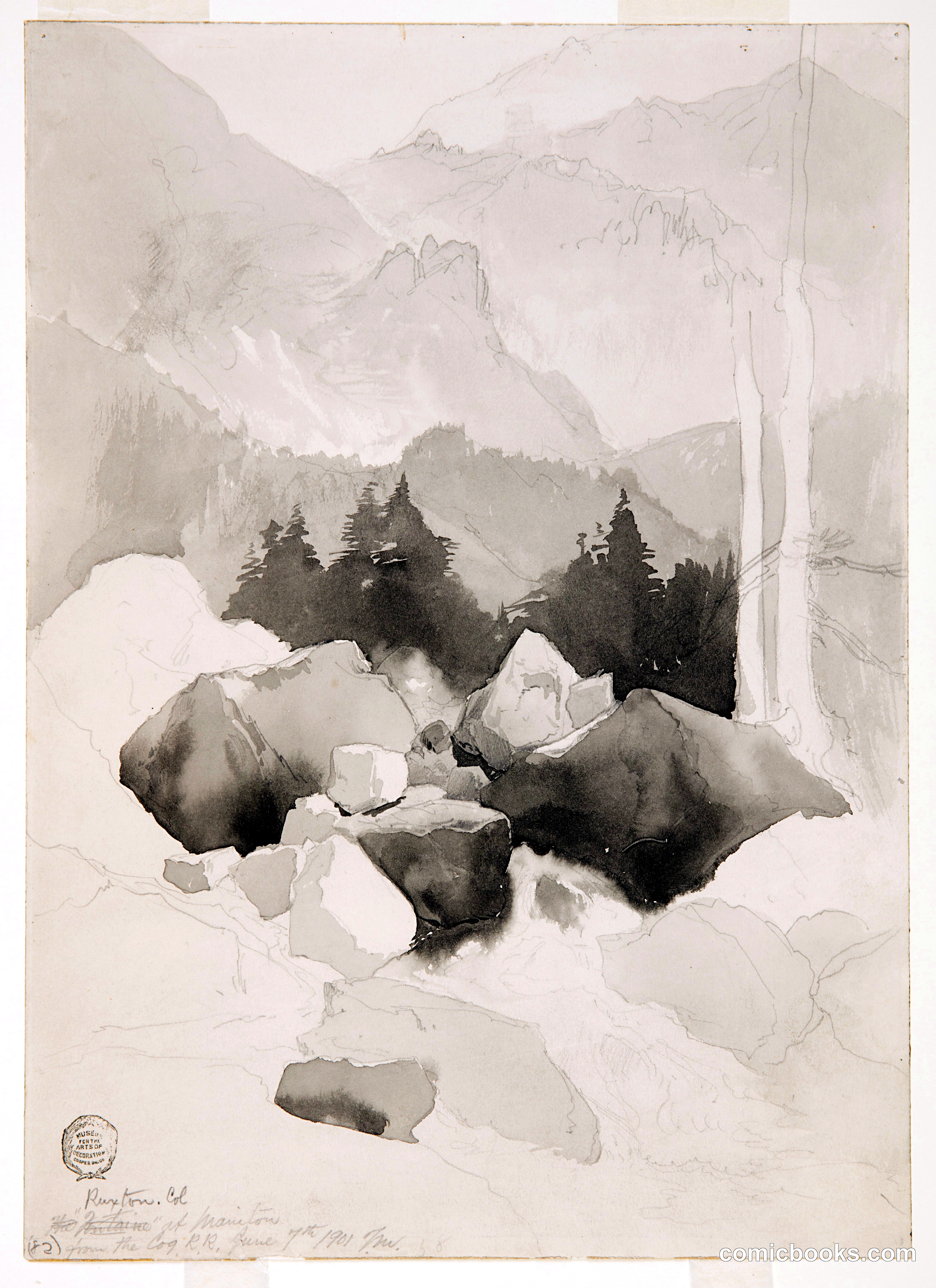Study of Ruxton, Colorado