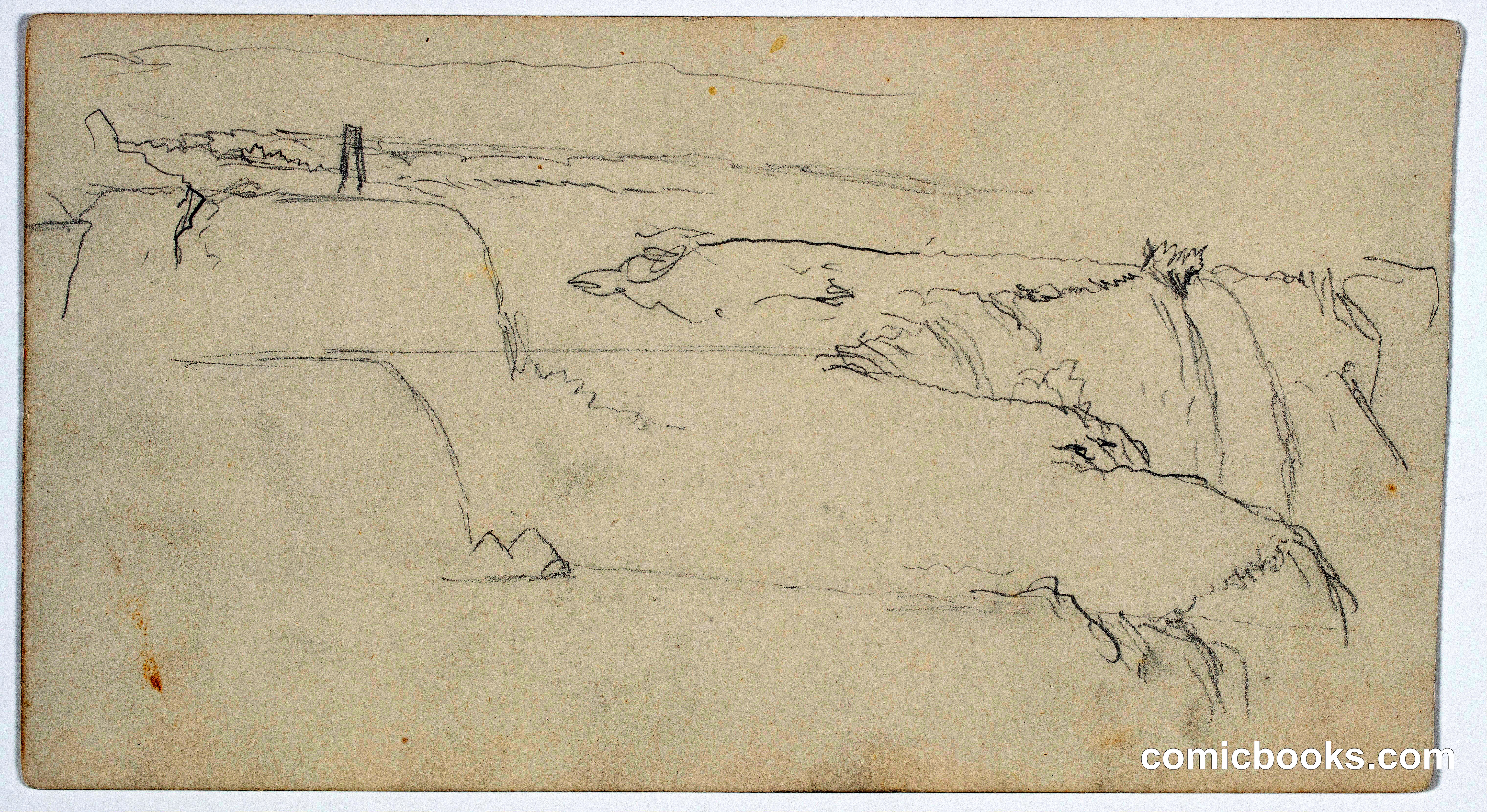 Sketches of Niagara Falls, New York