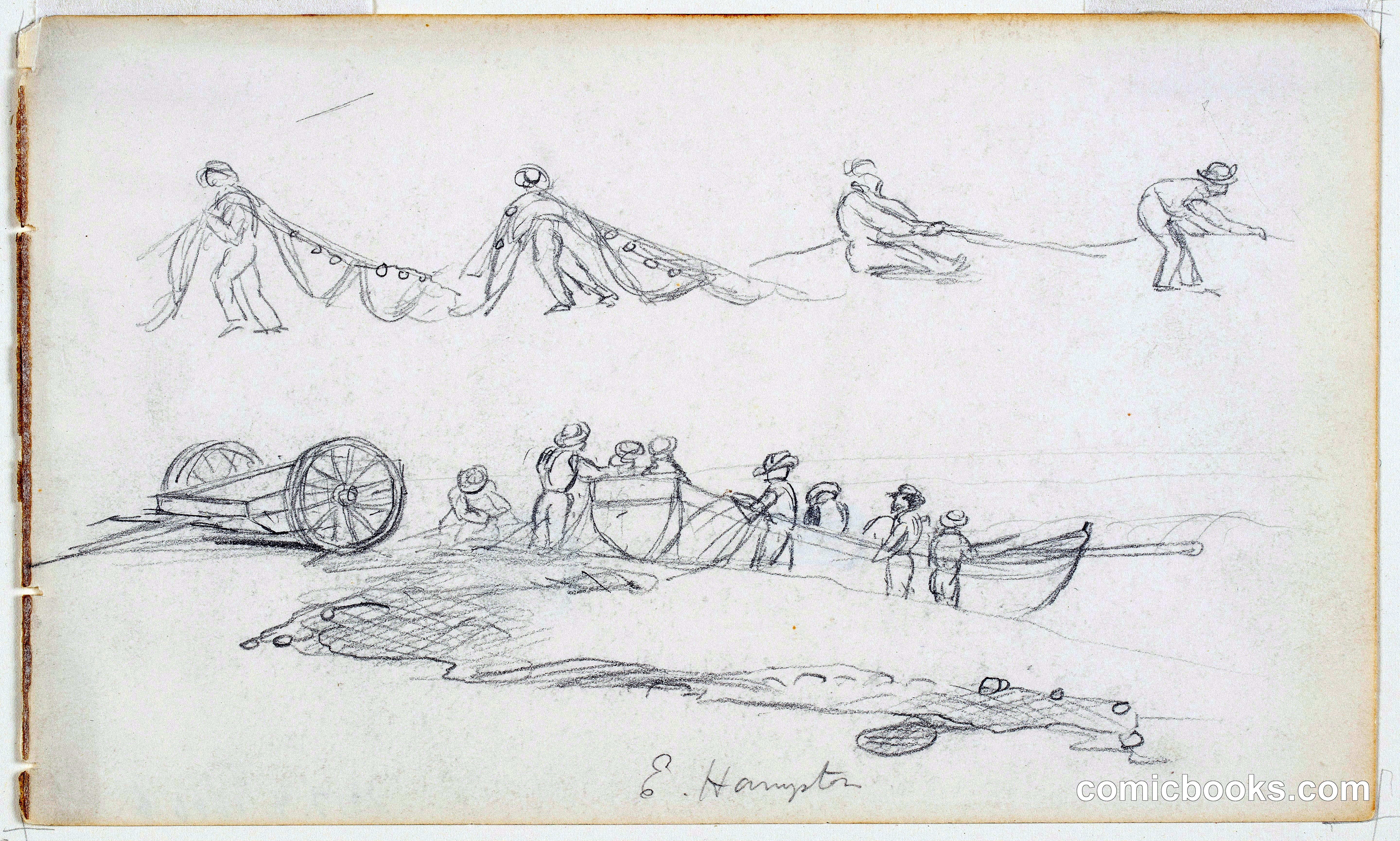 Fishermen by the Sea, East Hampton, New York
