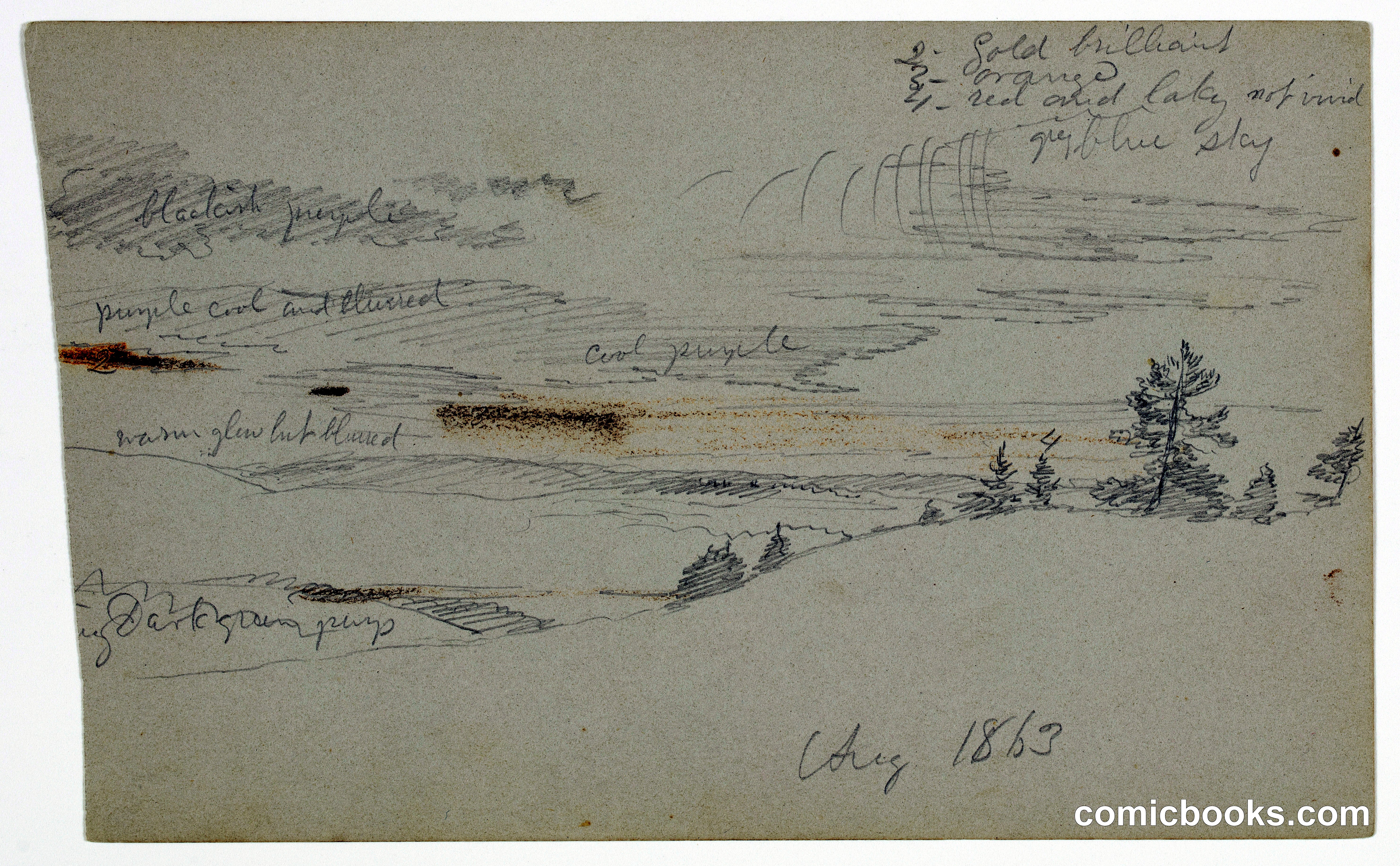 Looking Southwest from Long Hill, Hudson, New York