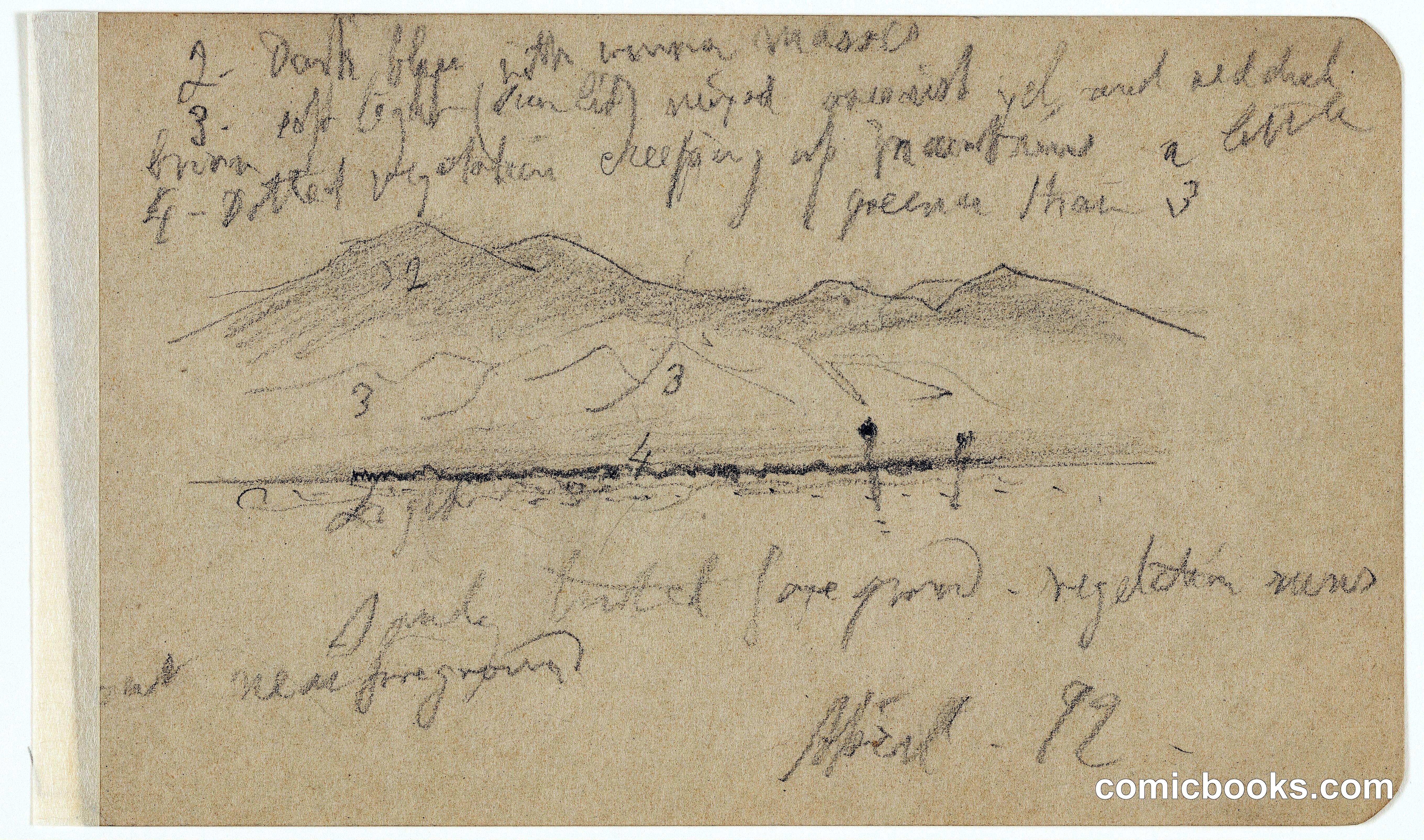 Mountains across a Plain, Mexico