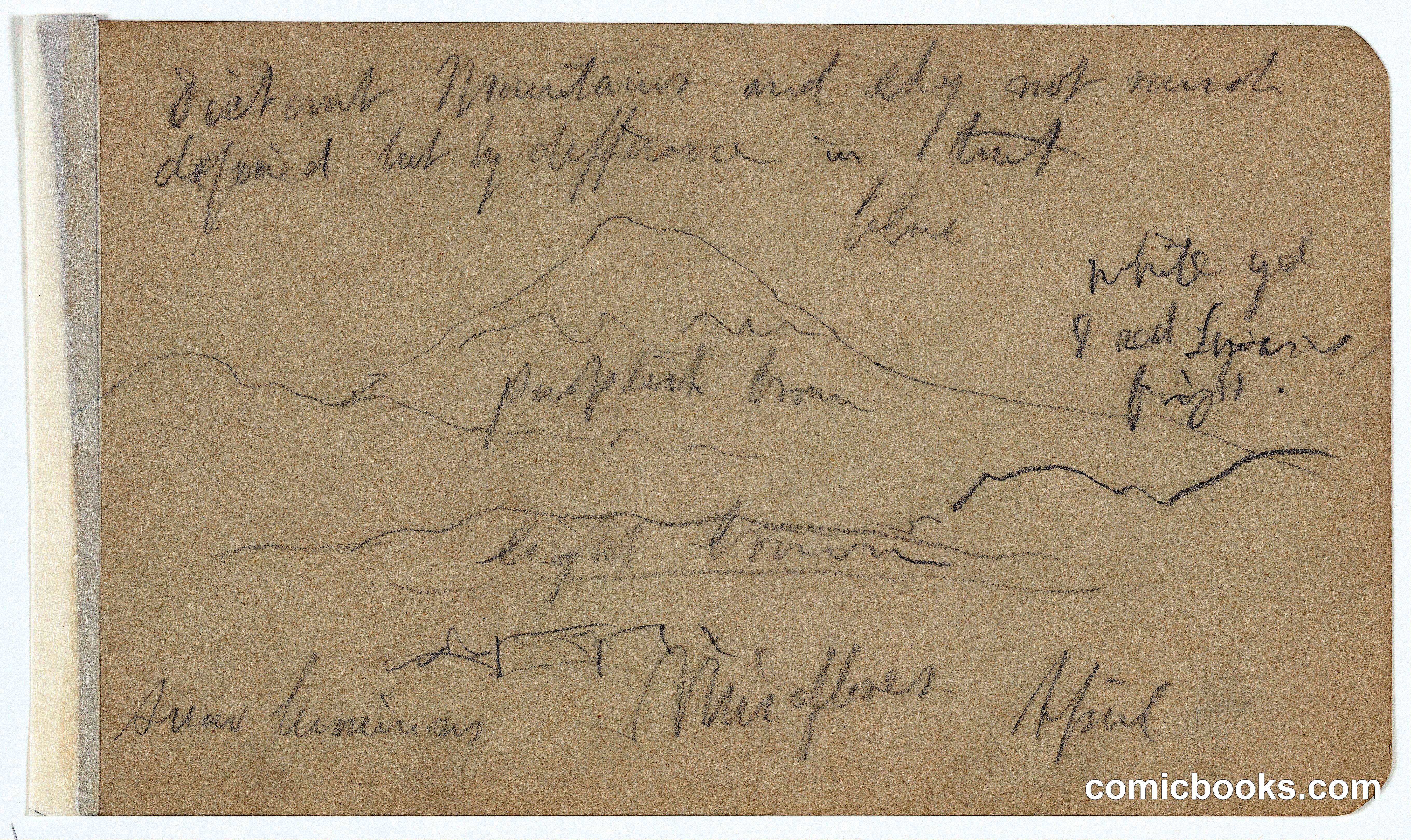 Popocatépetl from Miraflores, Mexico