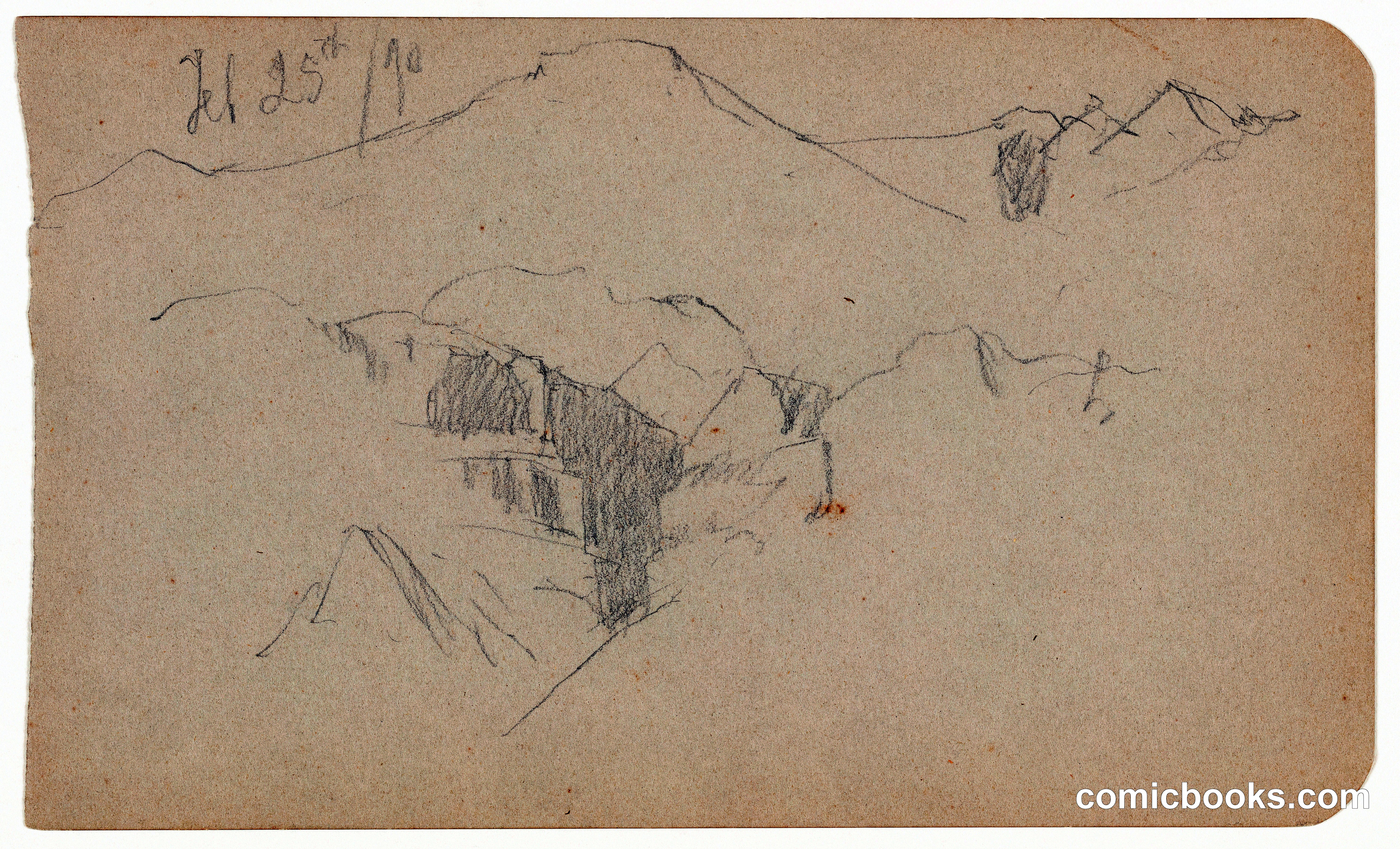 Mountain Landscape Study