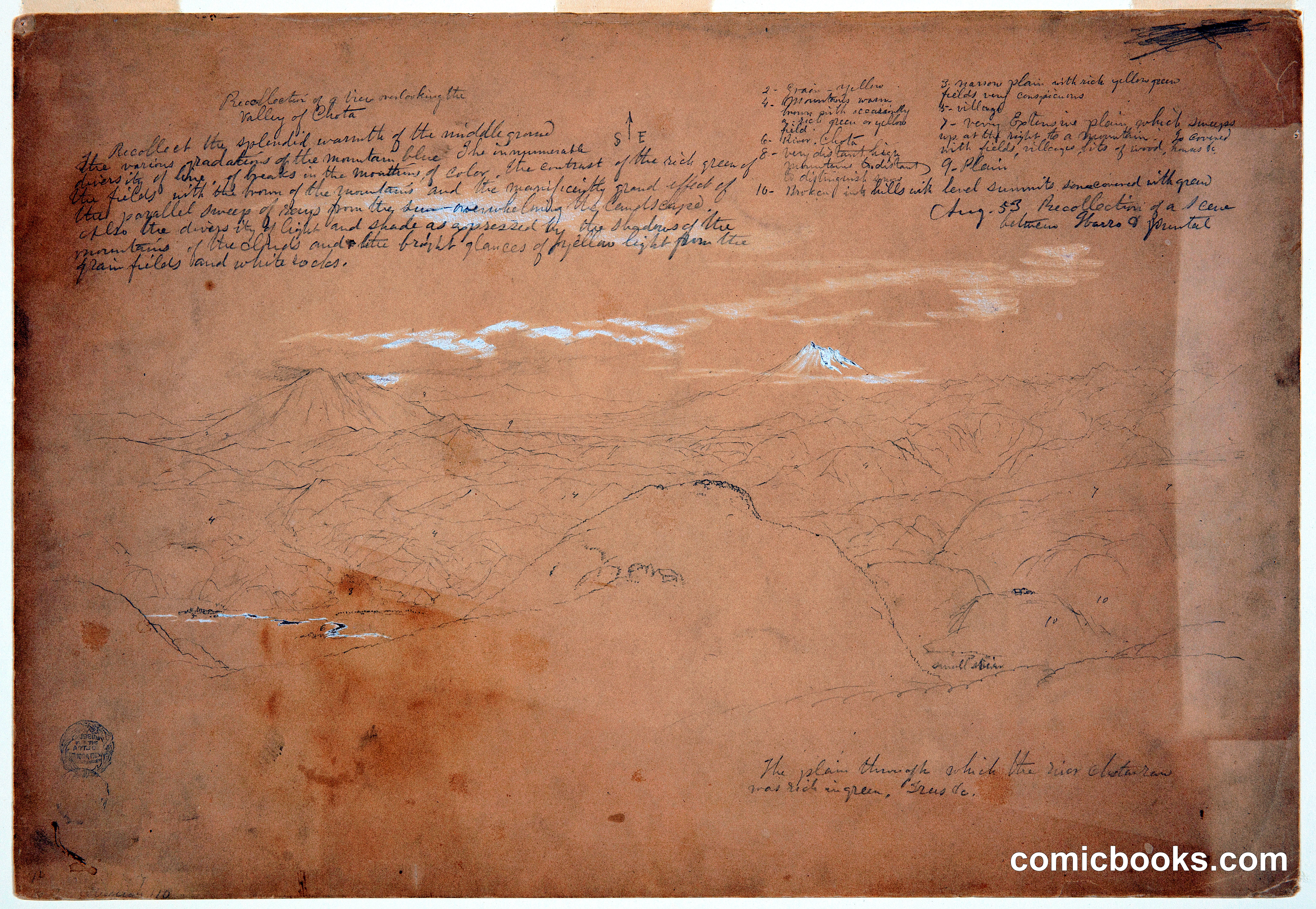 Recollection of a View Overlooking the Valley of Chota, Ecuador