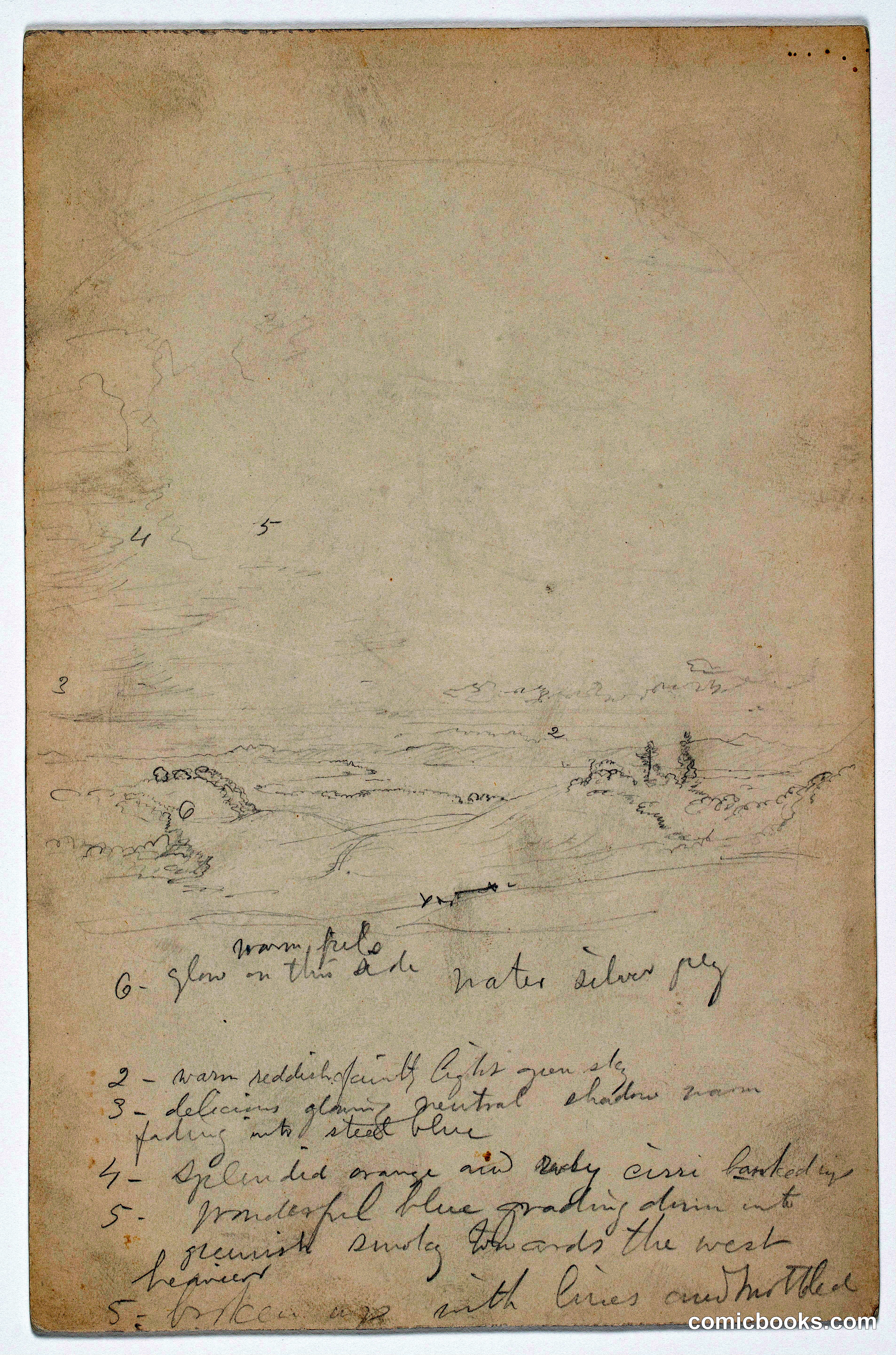 Looking South from the Farm, Hudson, New York
