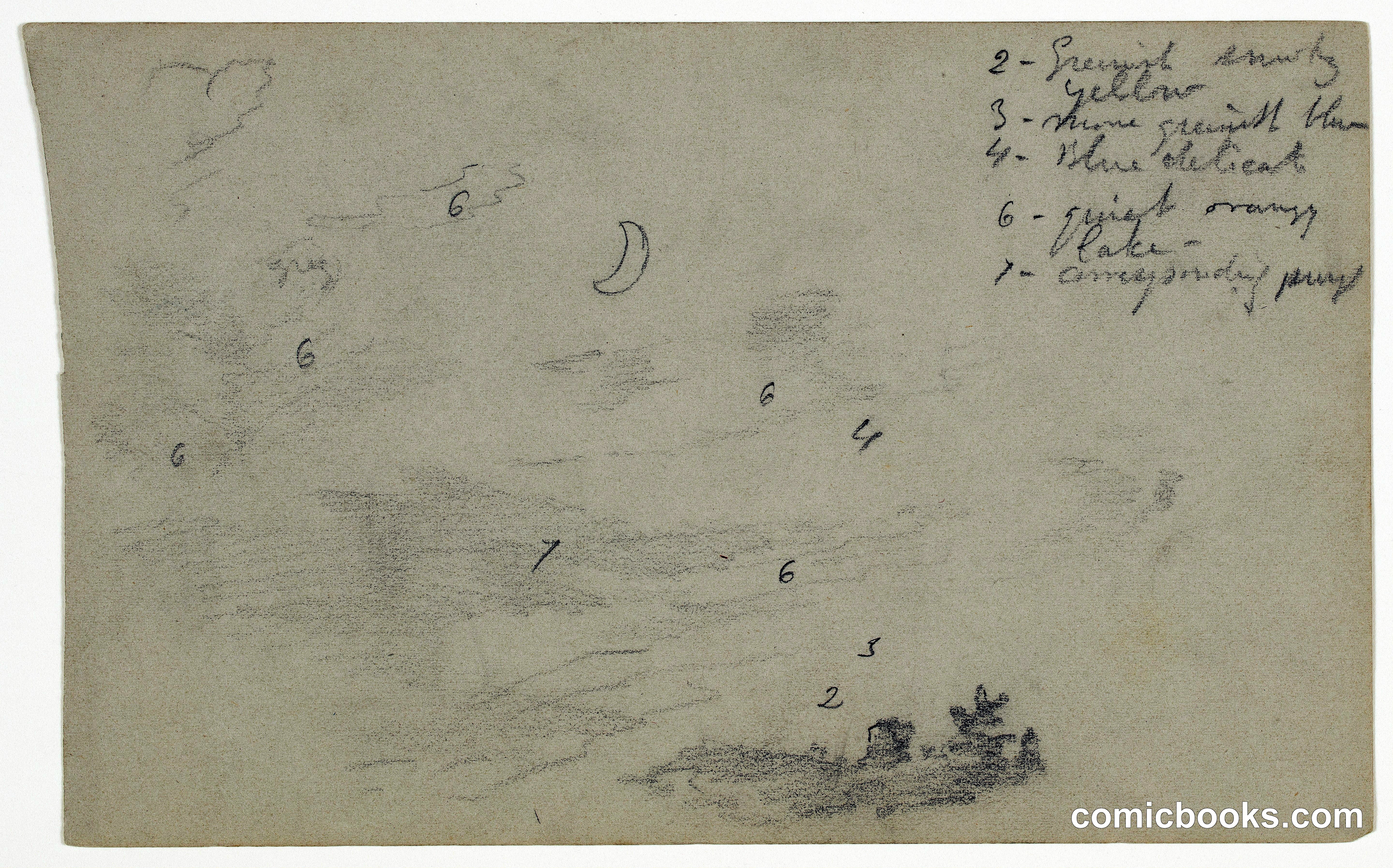 Study for Crescent Moon