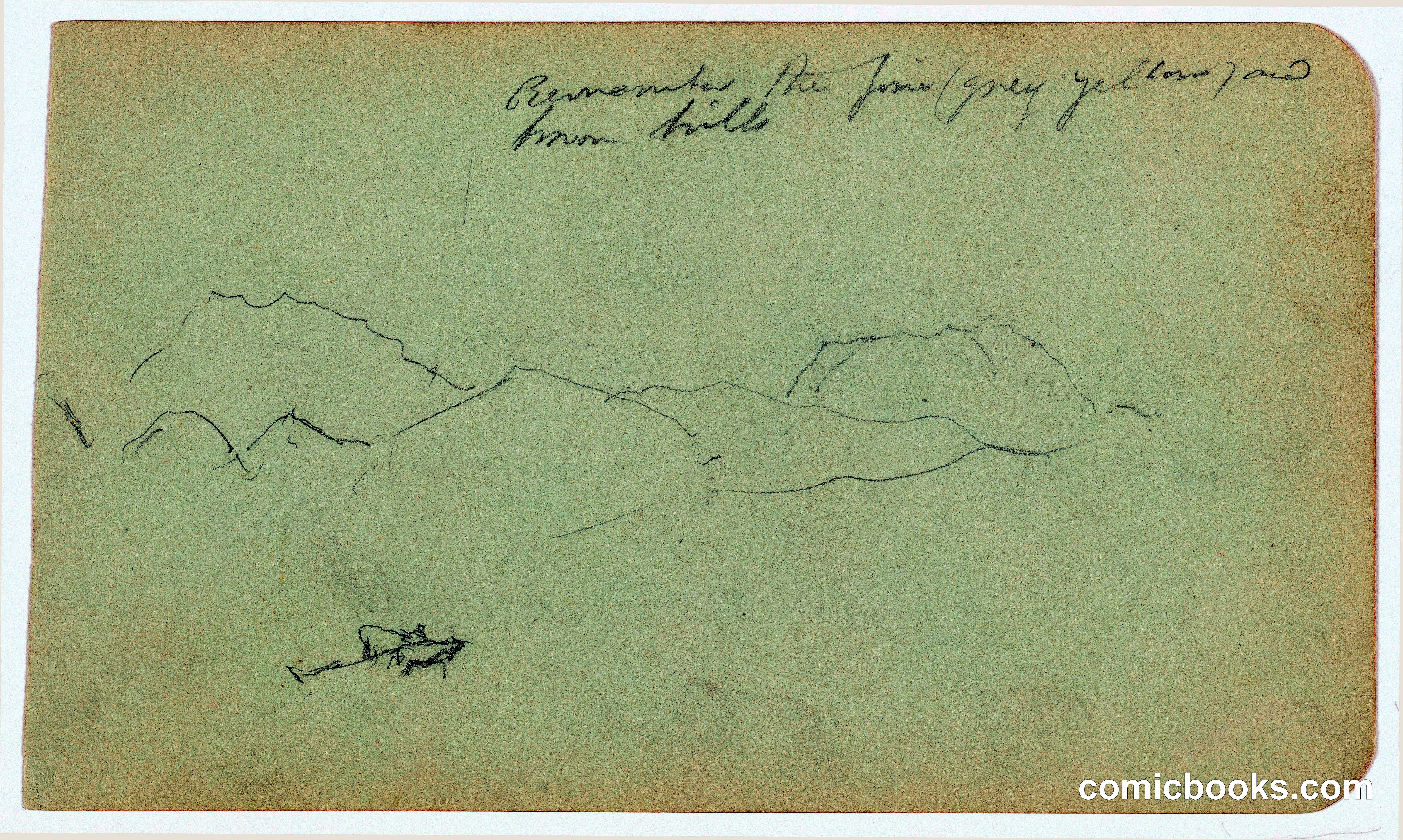 Ploughing near Mountains in Mexico