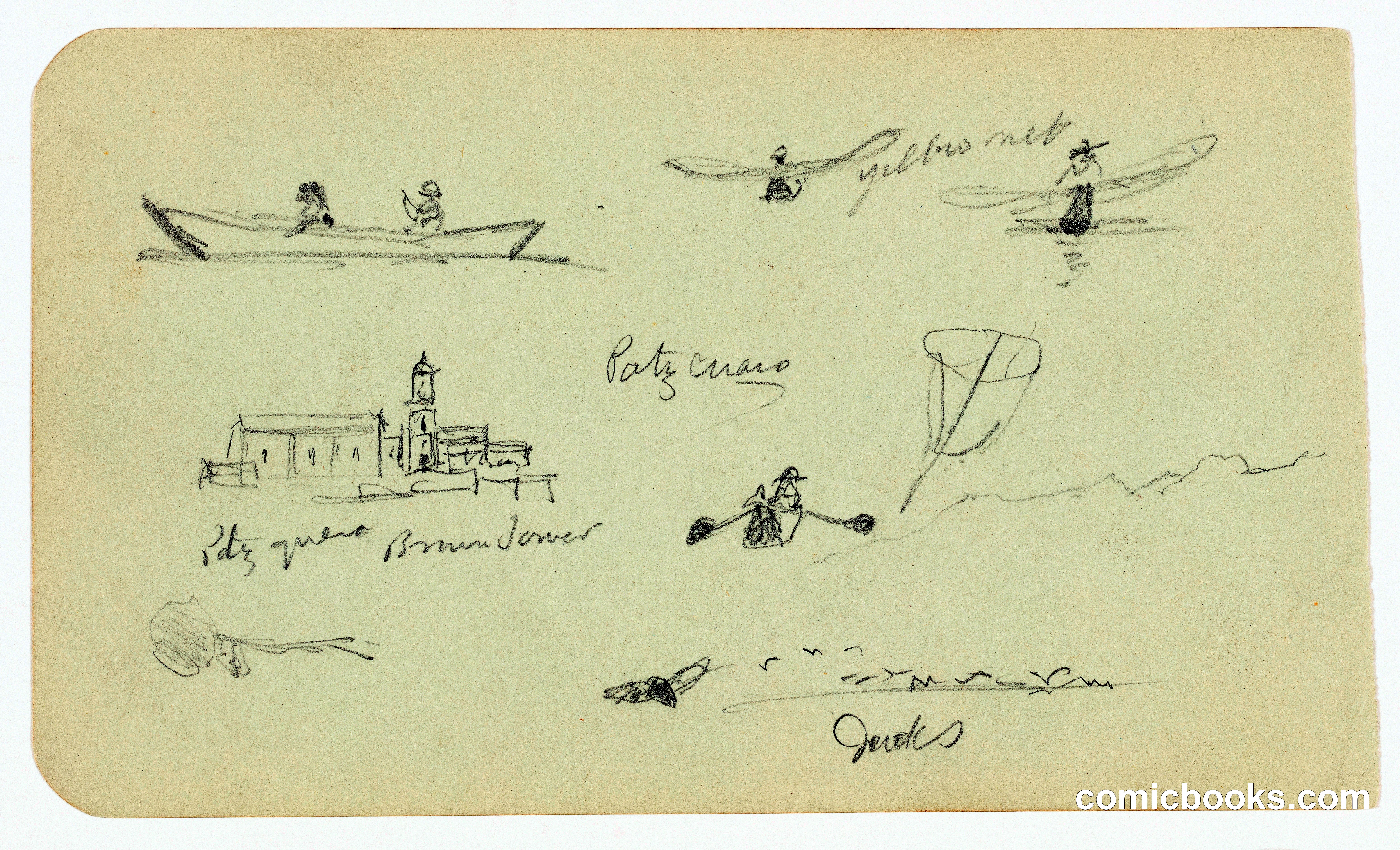 Sketches around Pátzcuaro, Mexico