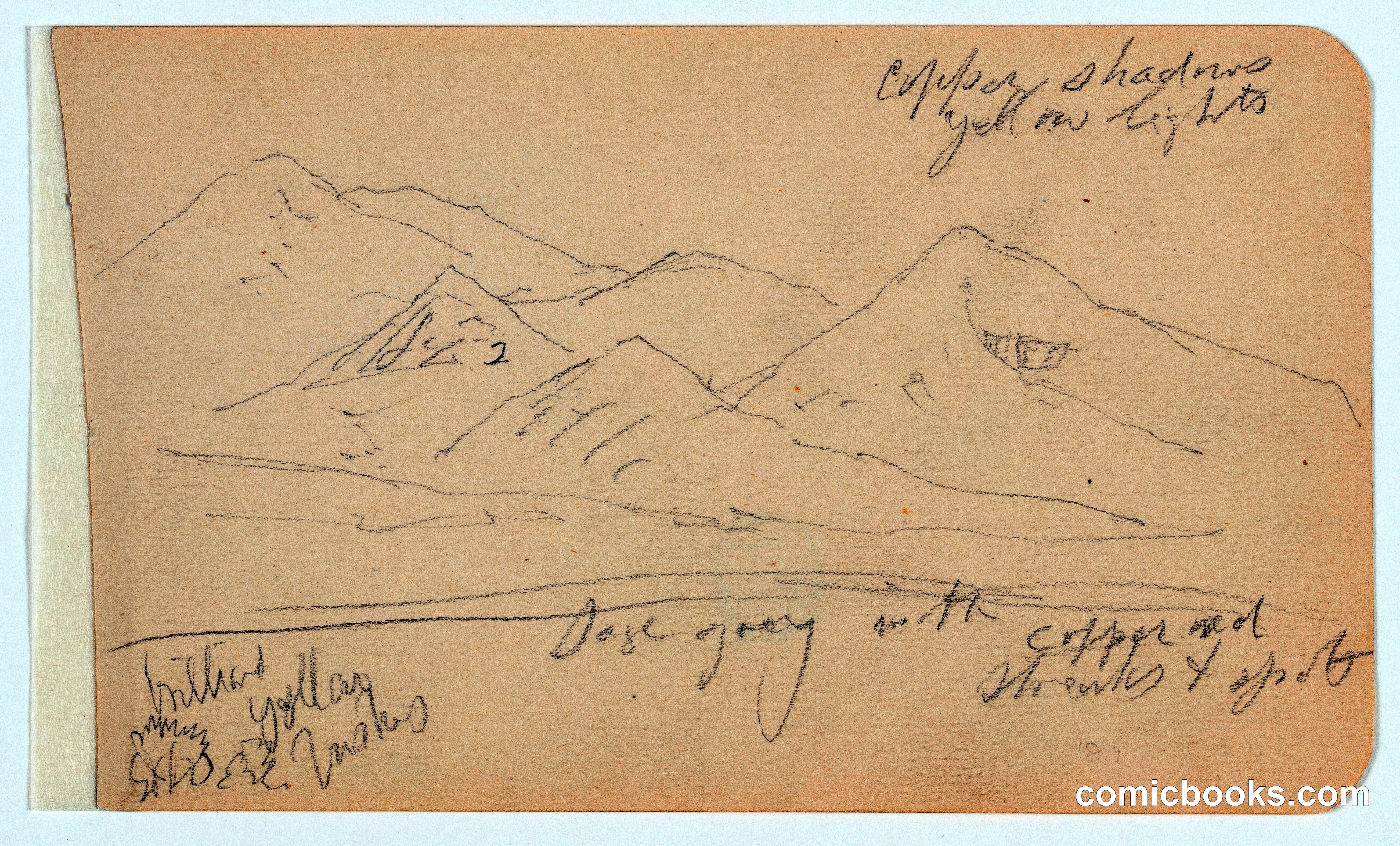 Mountain Study, Mexico