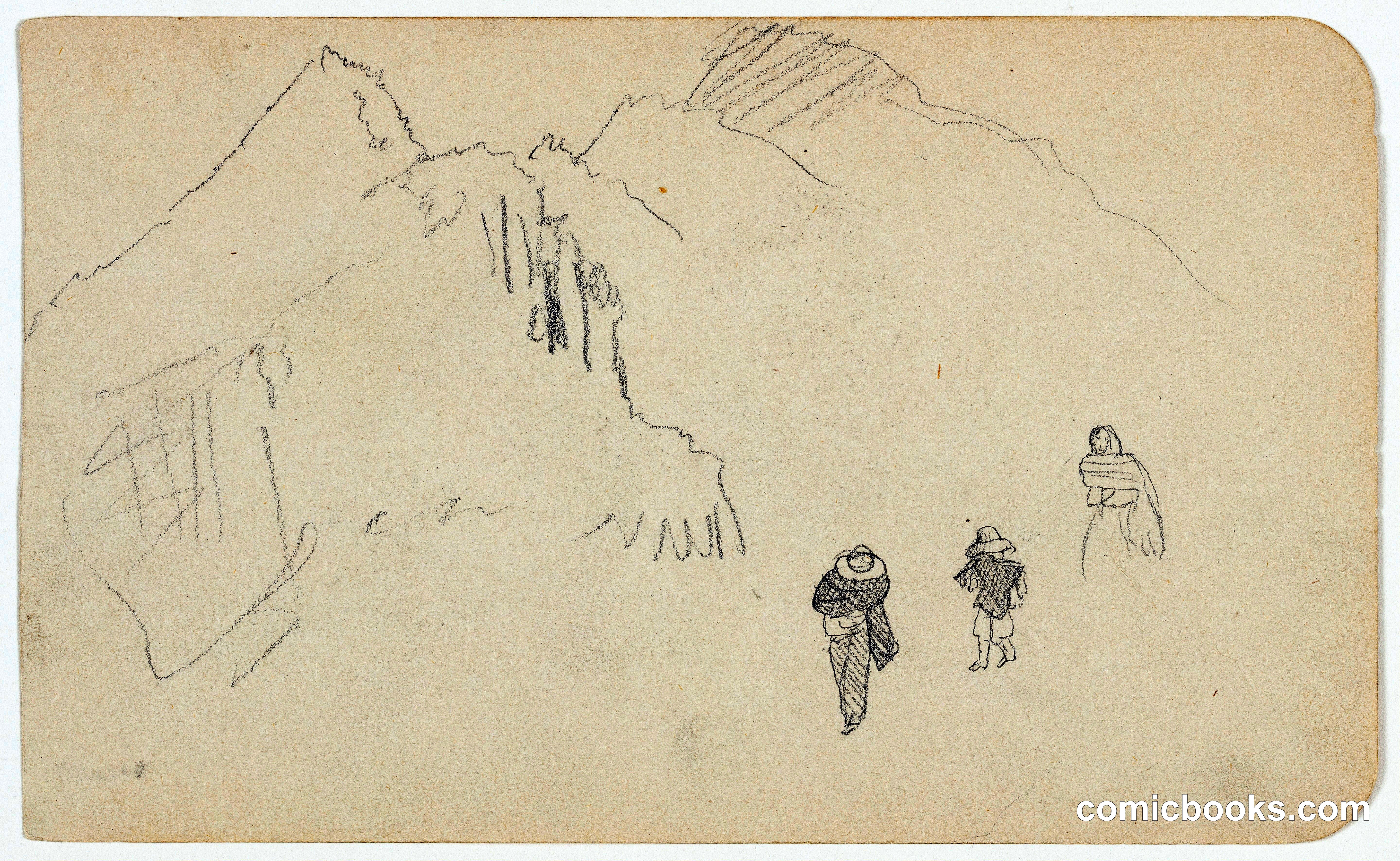 Figures and Mountains, Mexico