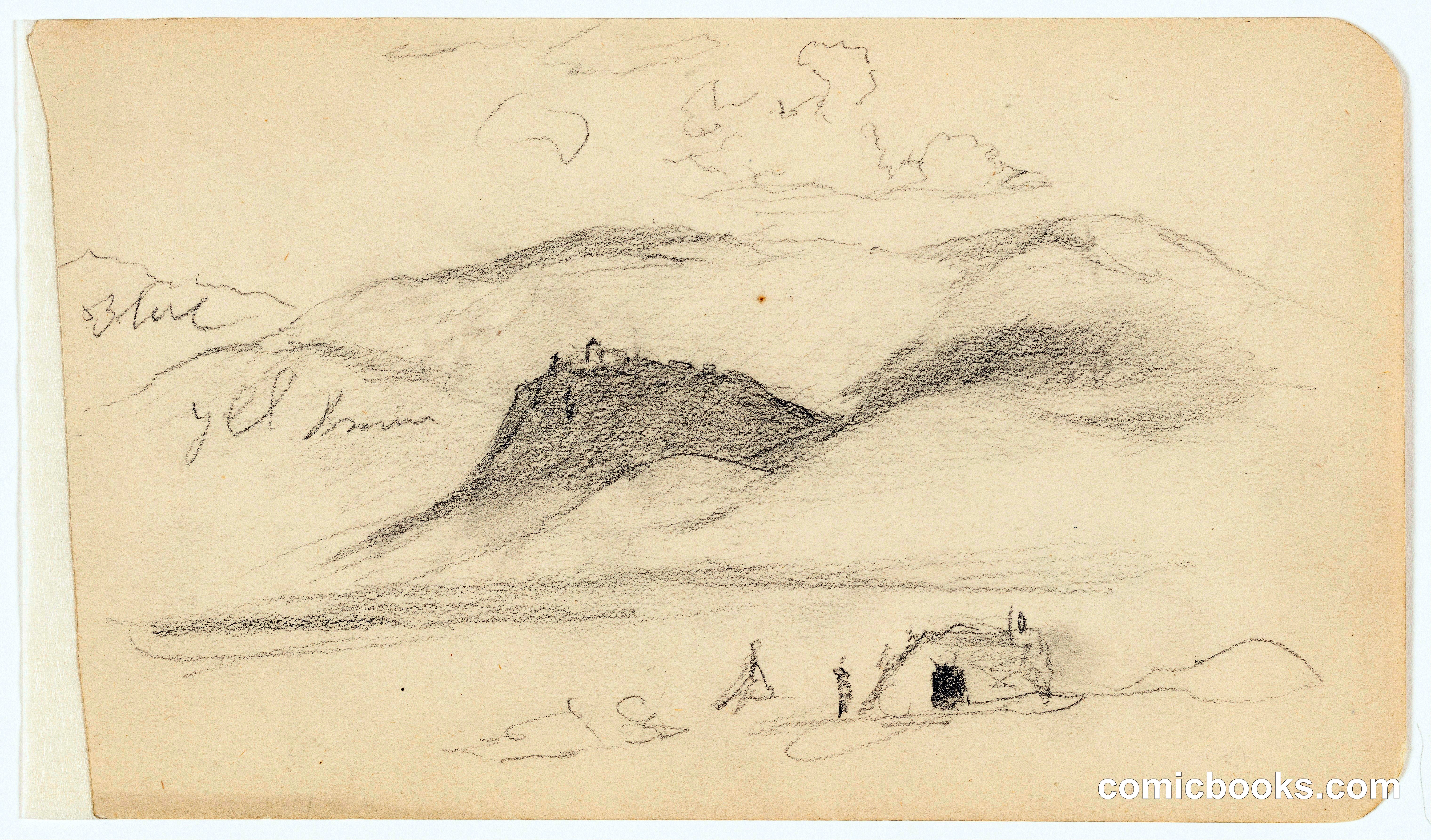 Mountains and a Hut, Mexico