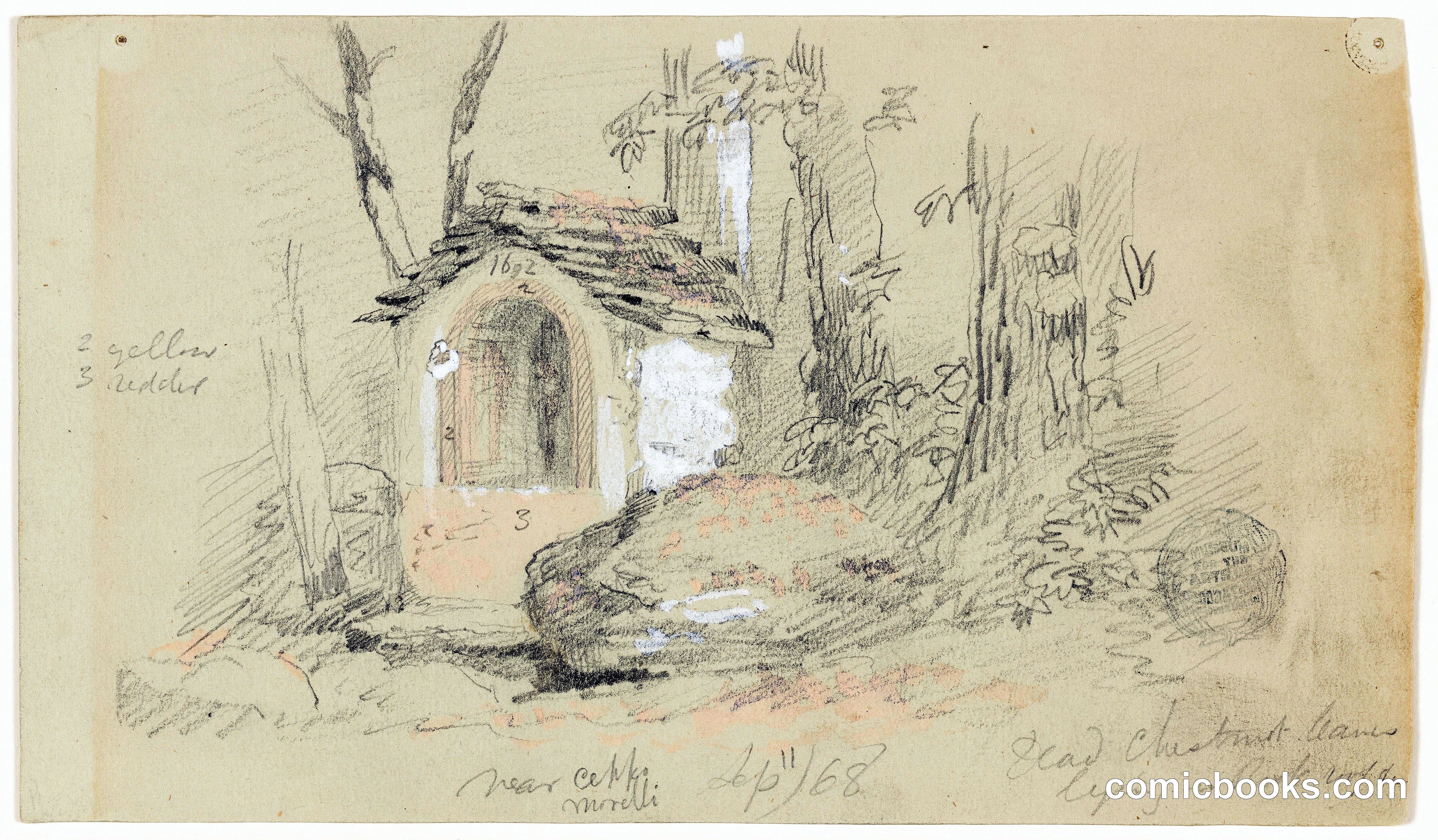 Shrine in the Woods near Ceppo Morelli, Italy