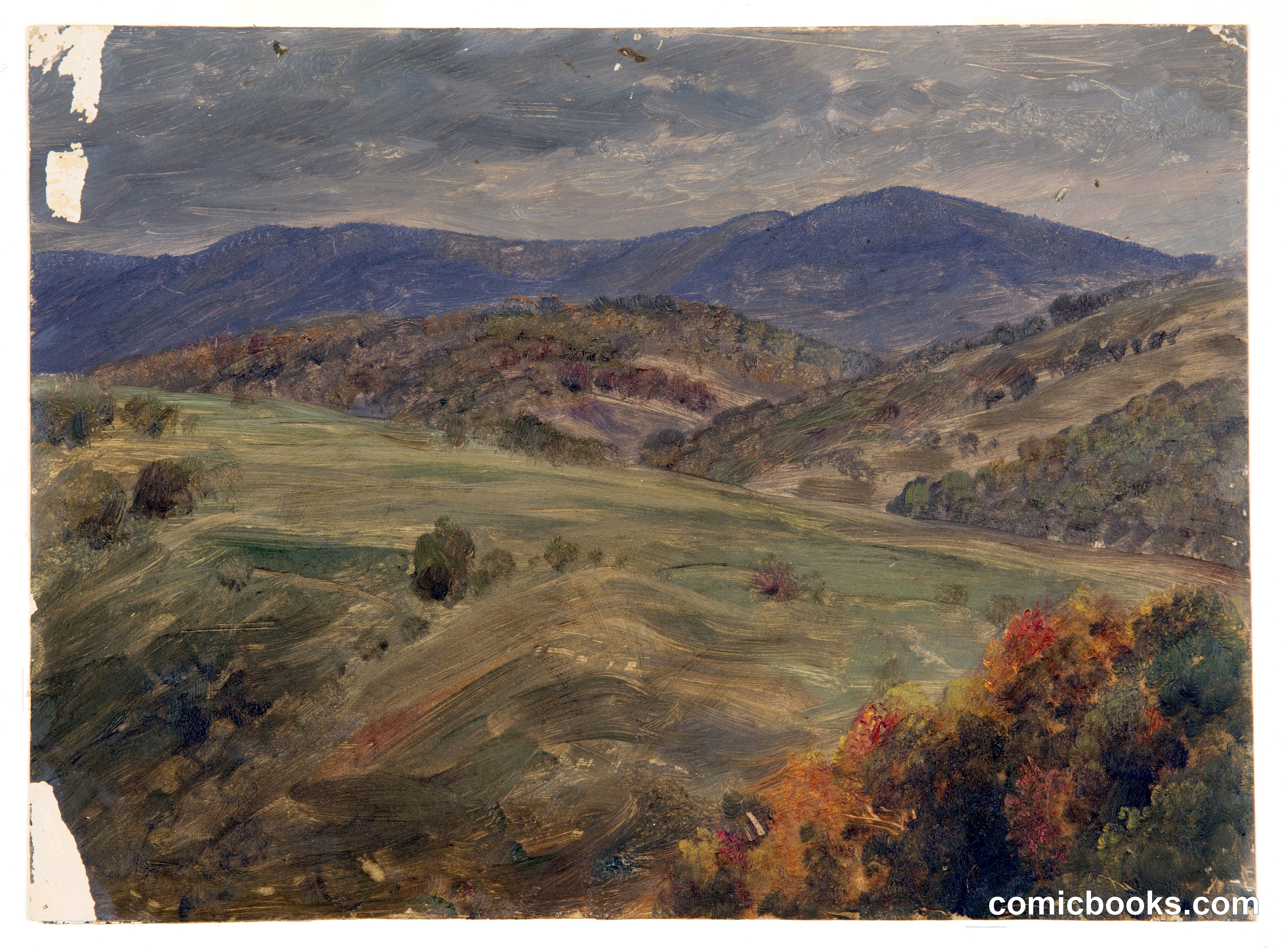 Early Autumn in the Green Mountains, Vermont