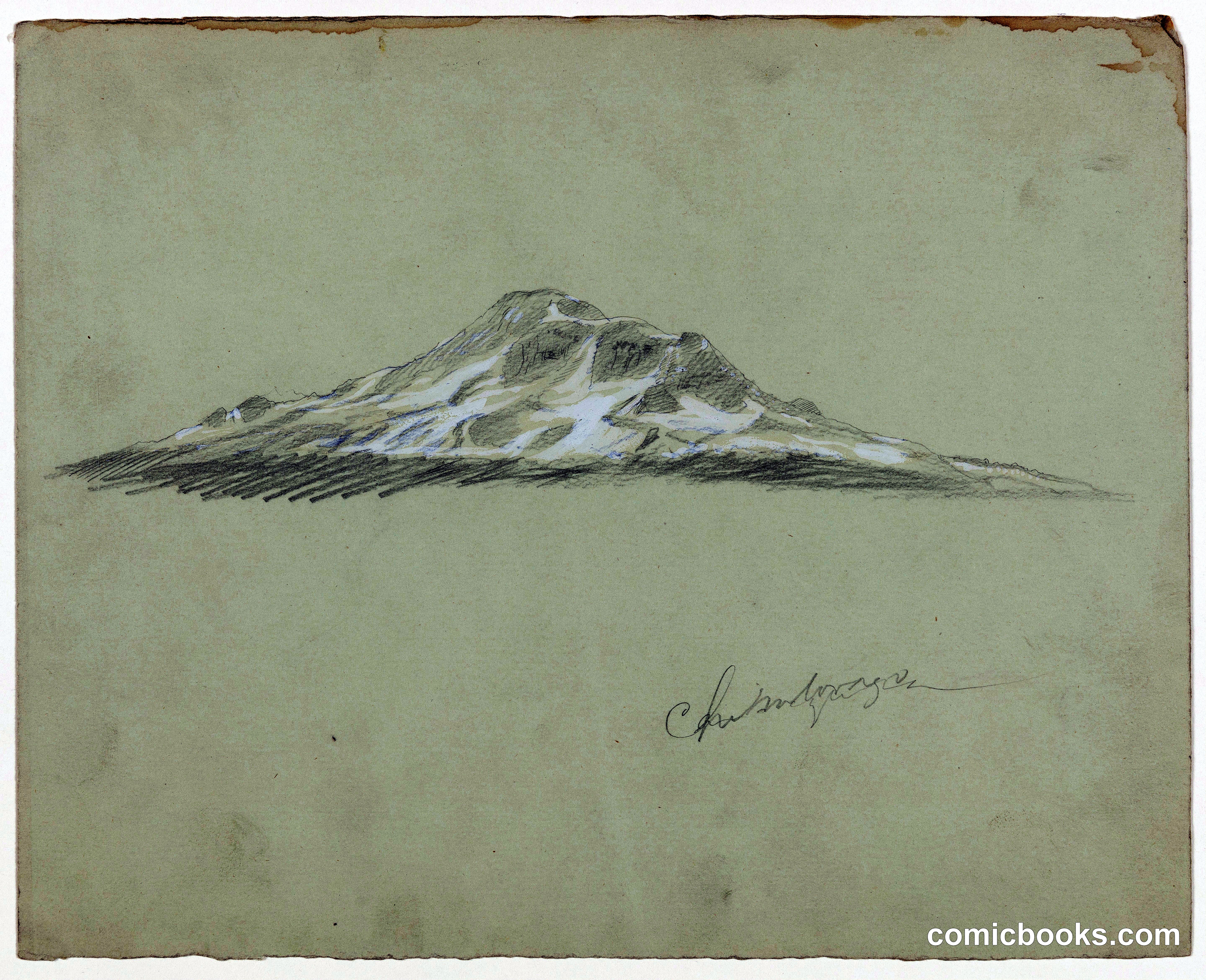 The Peak of Chimborazo, Ecuador