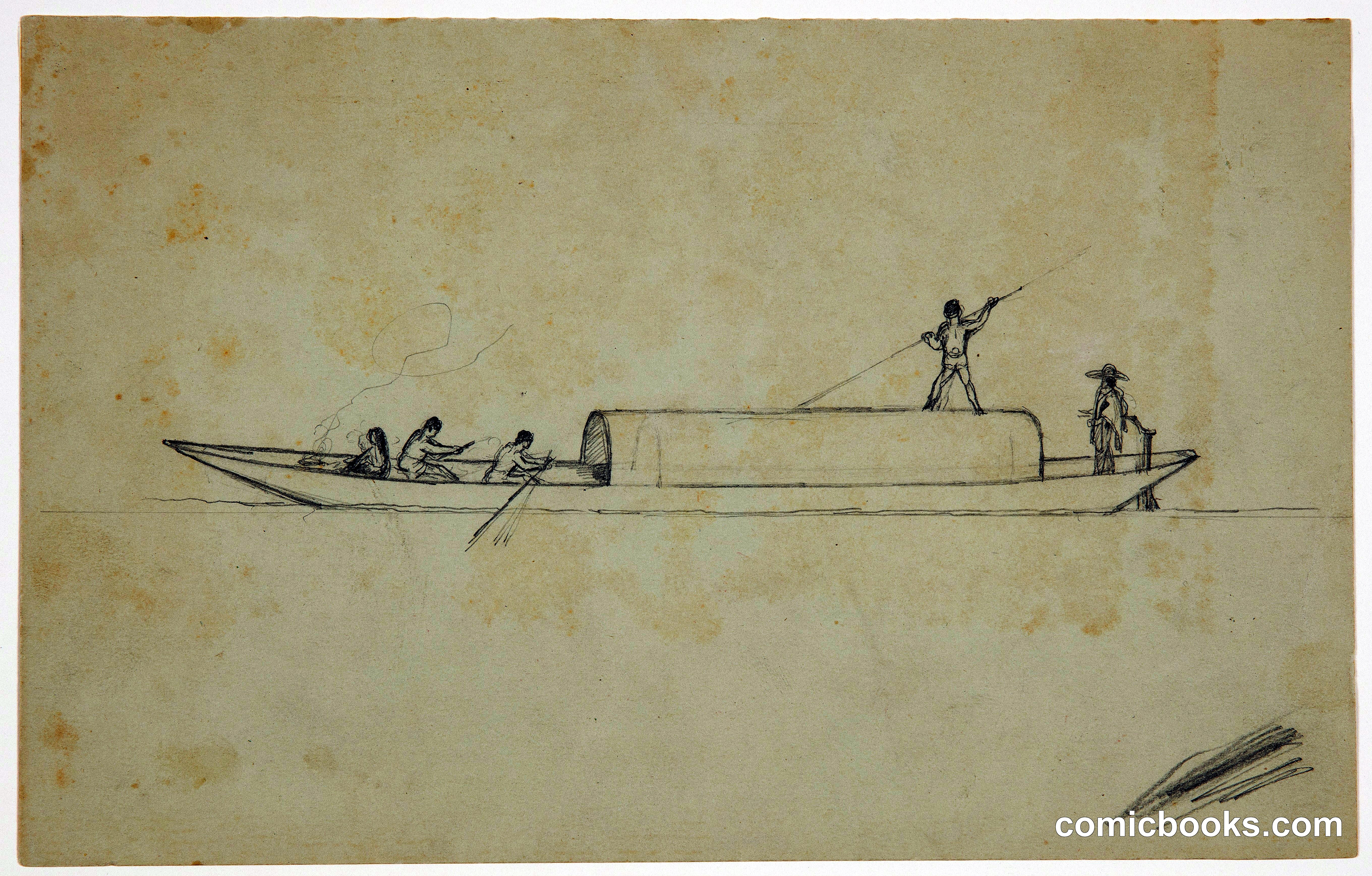Champan Canoe, South America