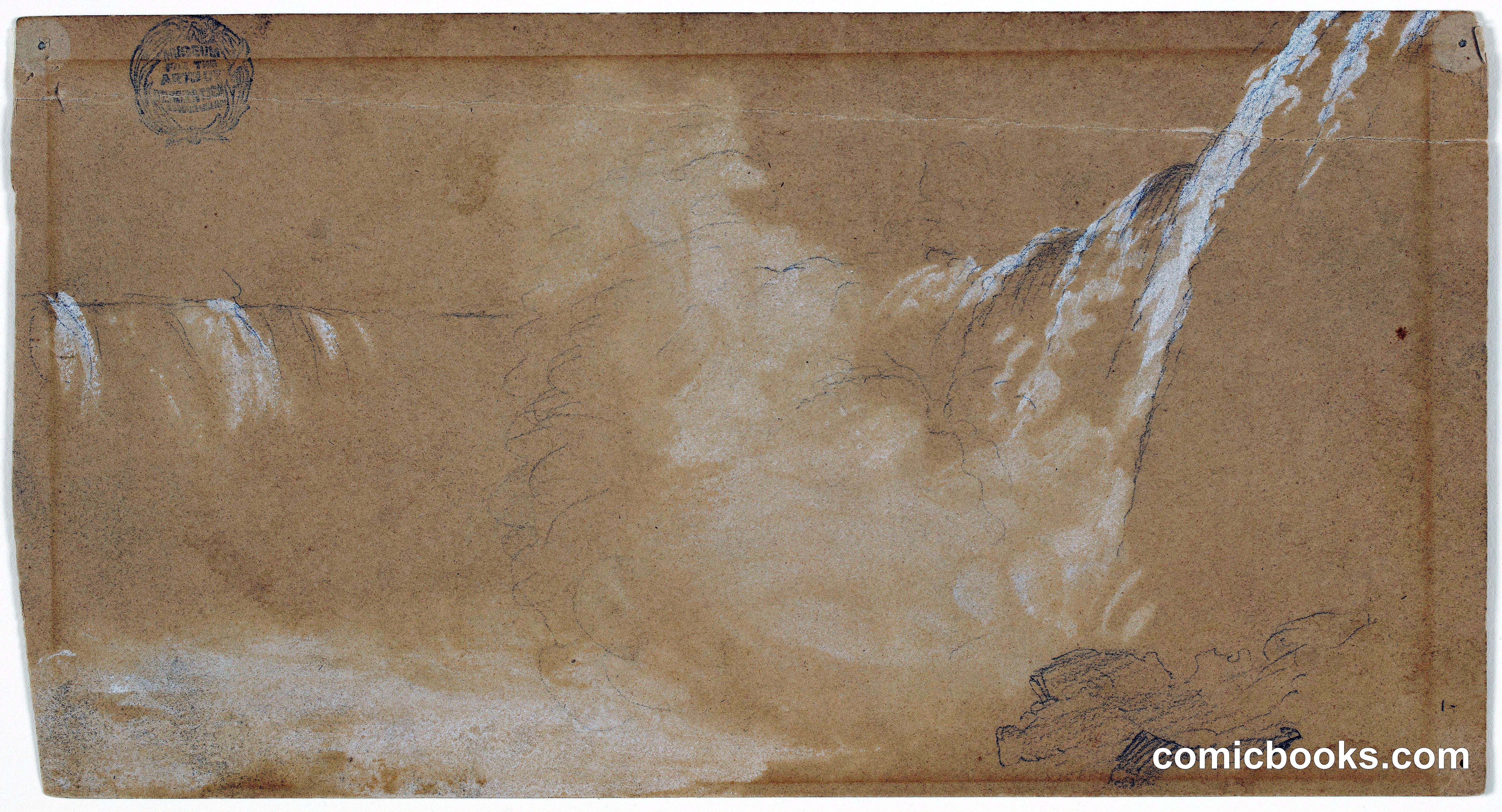 Under Horseshoe Falls, Niagara River, Canada