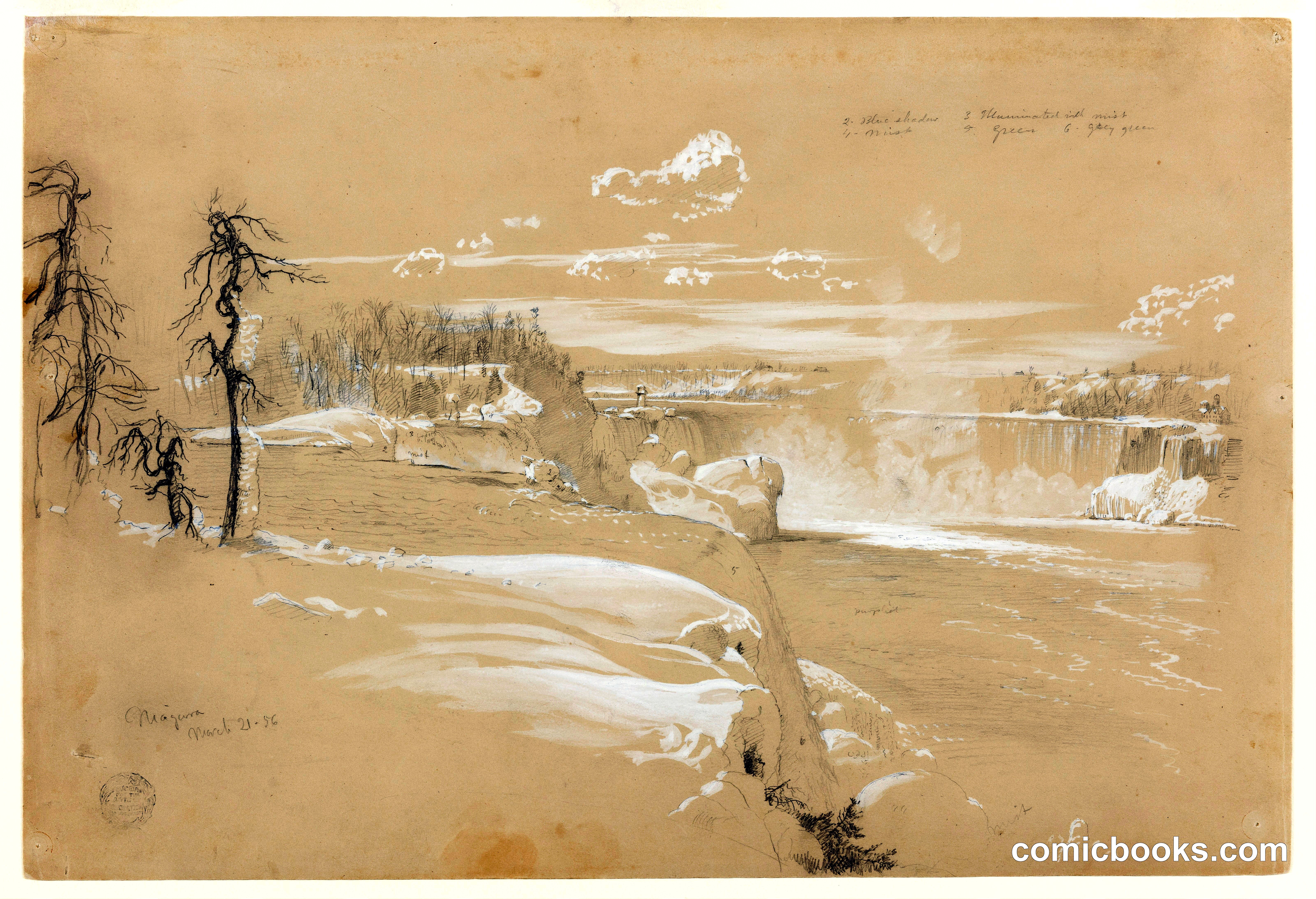 Niagara Falls in Winter, New York