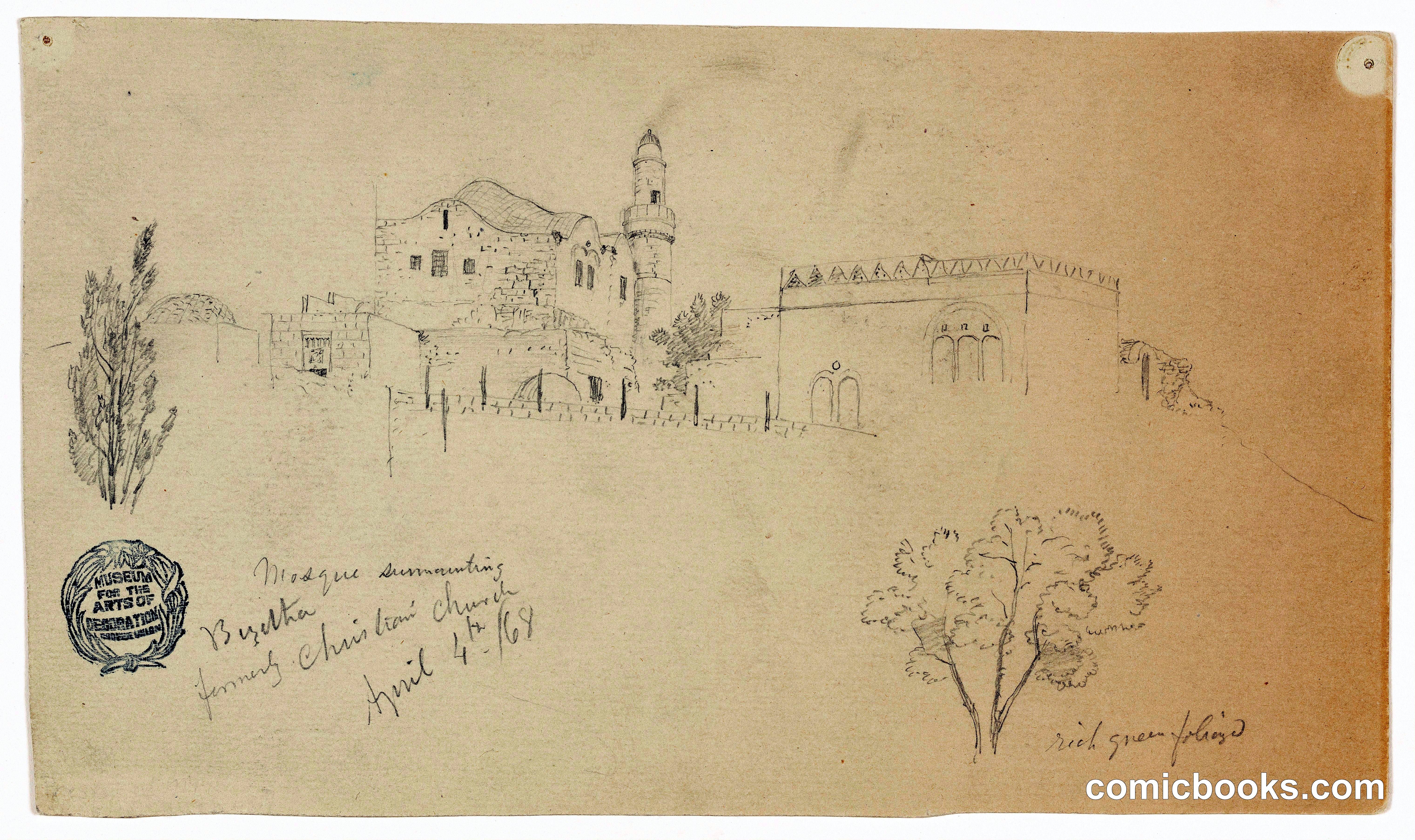 Mosque in Bezetha, Jerusalem, Palestine