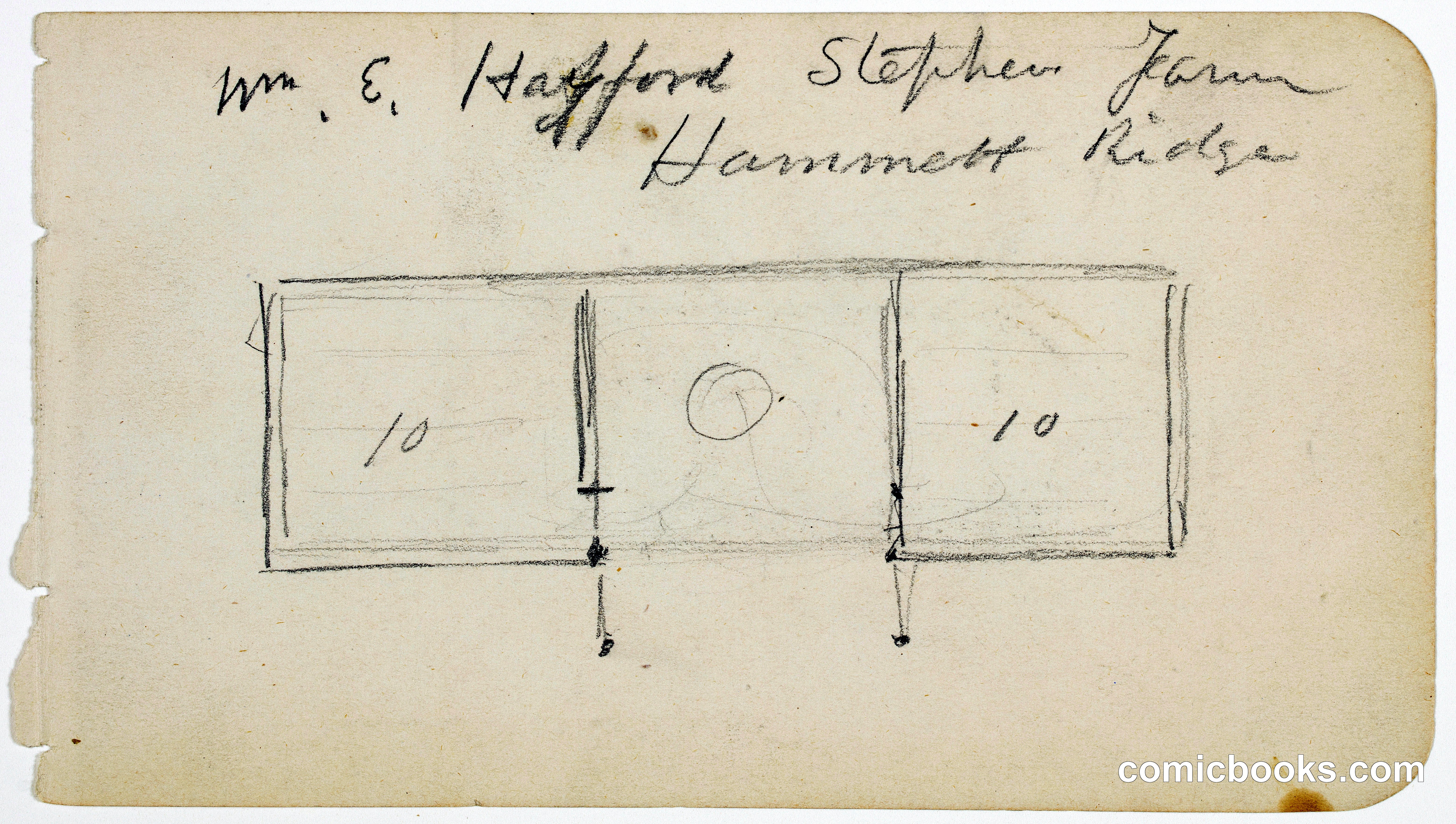 Floorplan of a Cabin, Lake Millinocket, Maine