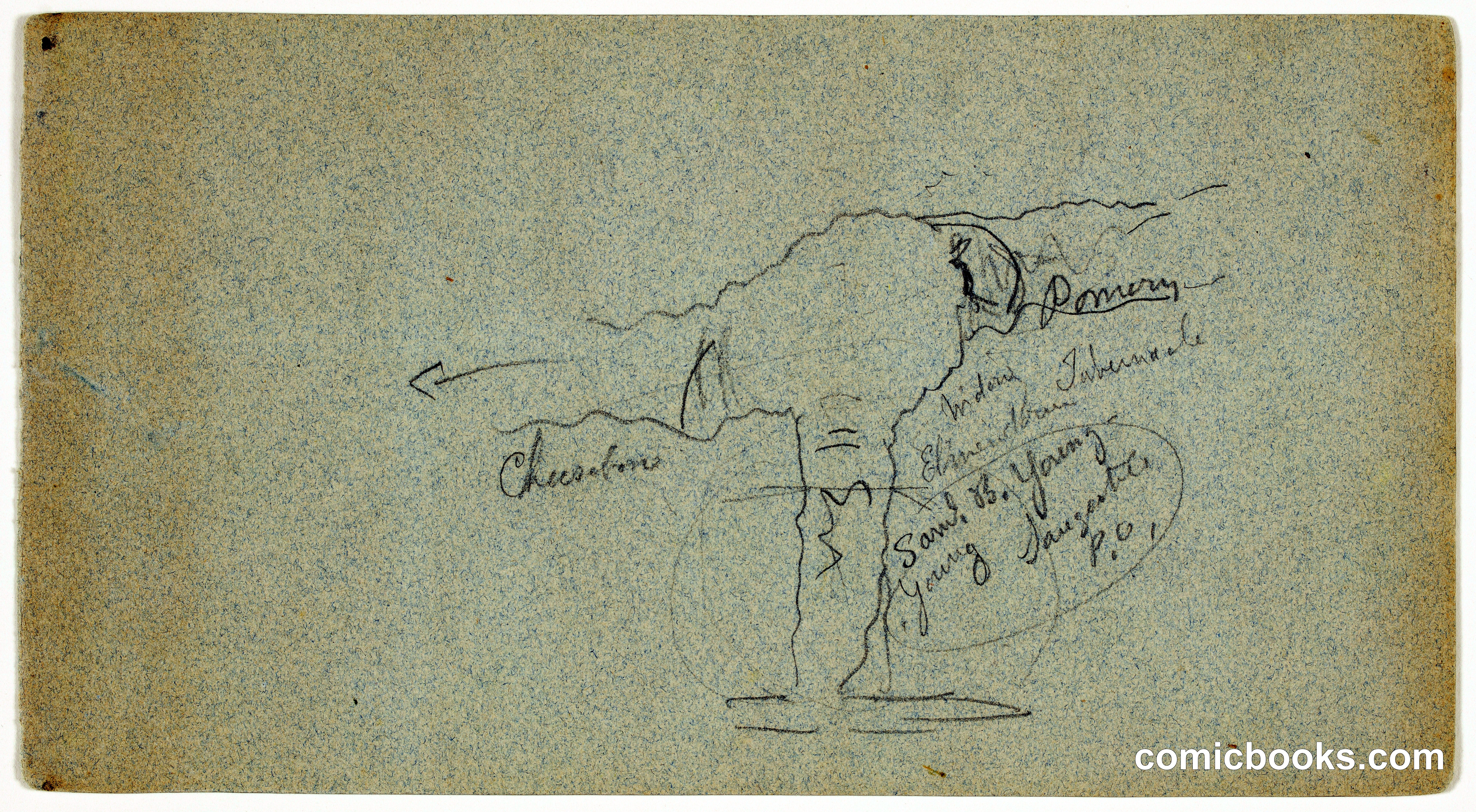 Sketch Map of Saugerties, New York
