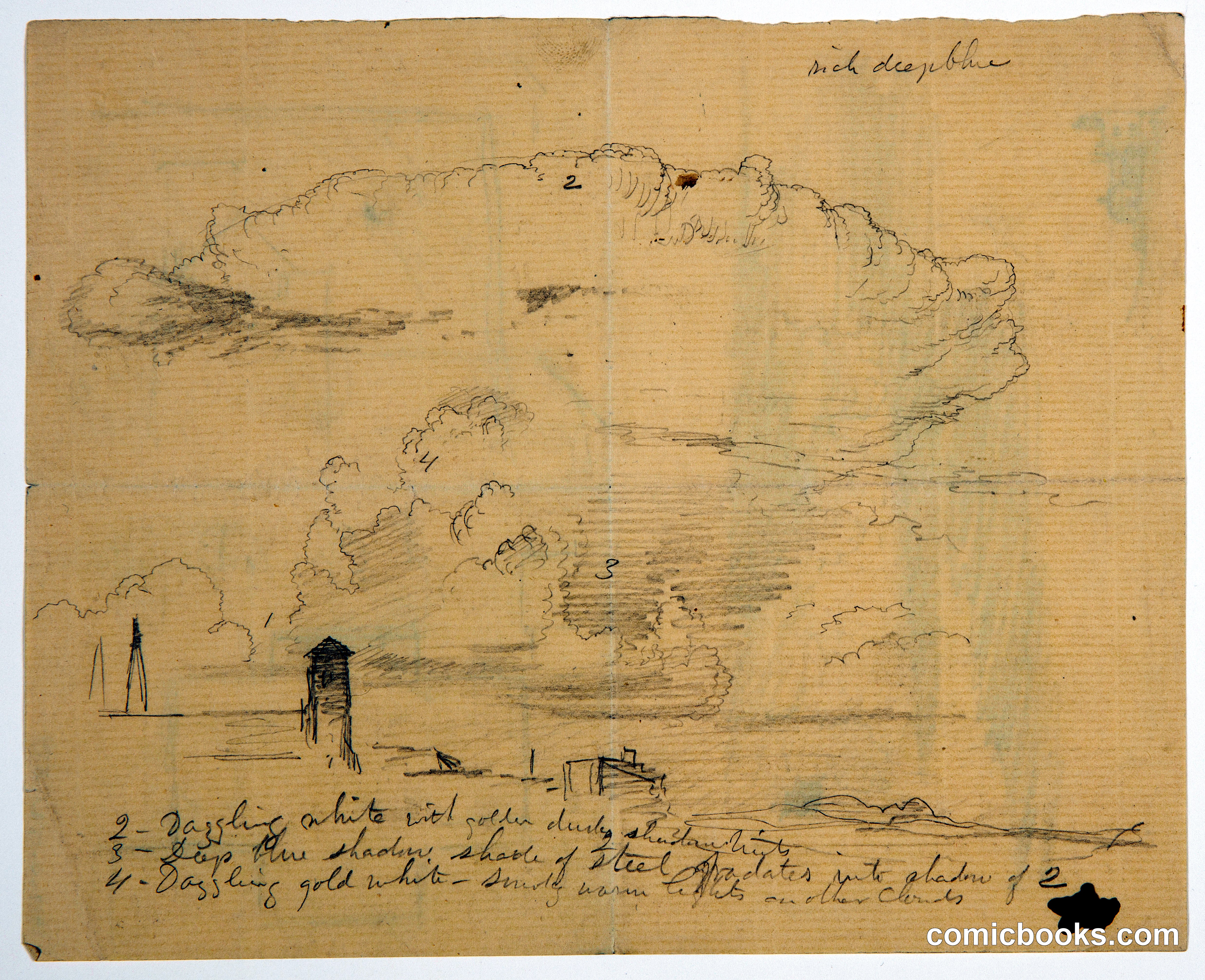 Study of Clouds and Landscape